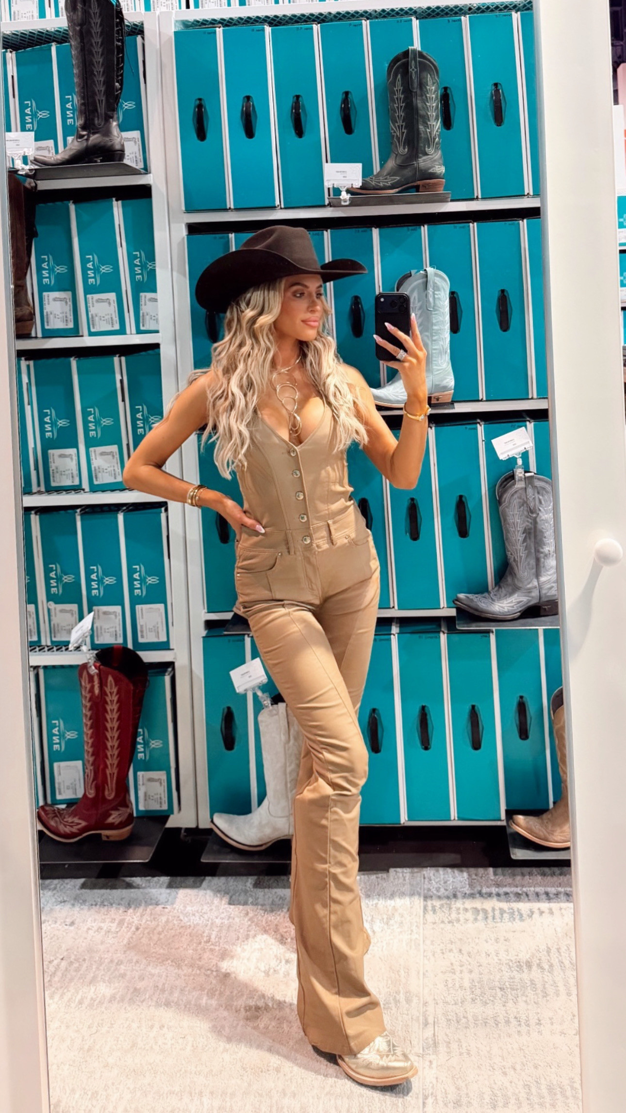 Nothing says country chic quite like a cowboy hat and boots 🤠

This is one of those outfits that instantly pulls a look together cowboy hat, boots, and all the little details that make it feel elevated without trying too hard. Perfect for country concerts, summer nights out, festivals, or any weekend plans where you want to feel a little extra put together.

As seen on McBee Dynasty!

#CountryChic #LTKFashion #WesternChic #LTKOOTD #AsSeenOnMcBeeDynasty #LaneBoots  

 