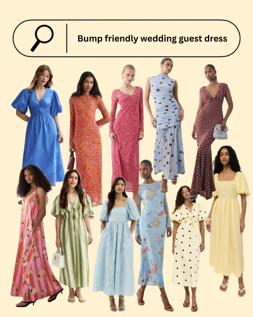 Bump friendly wedding guest dresses 👗 🫶🏻

#LTKdresses #LTKmaternity #LTKsummer