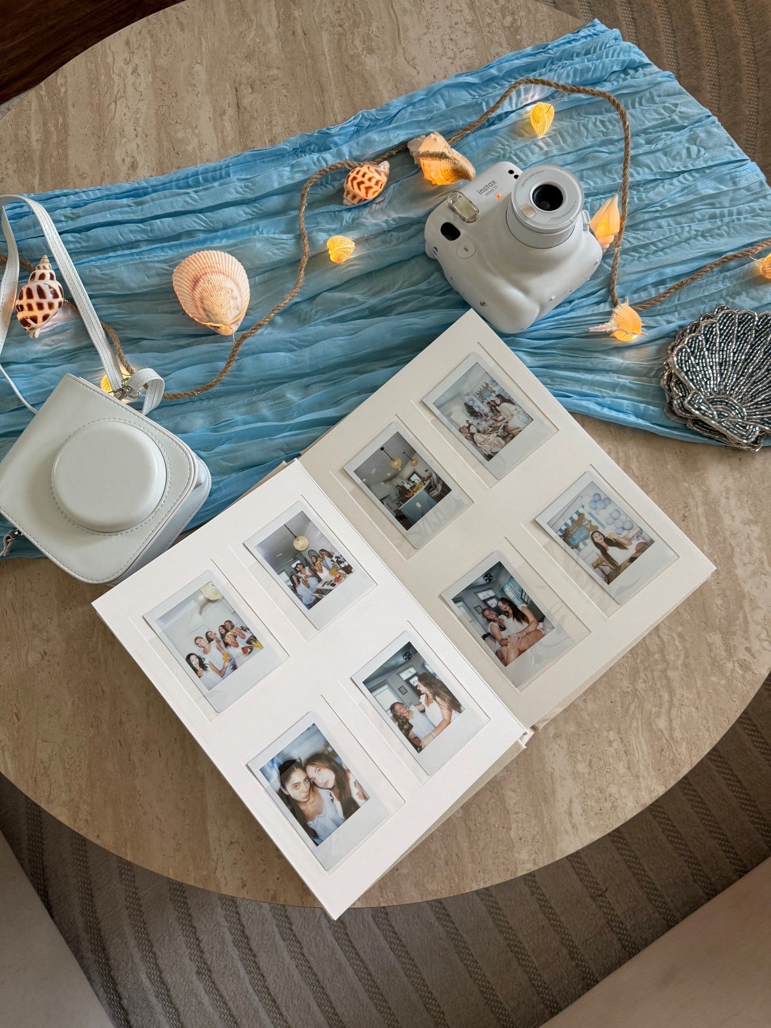 Polaroid Album Book  🌊🐚