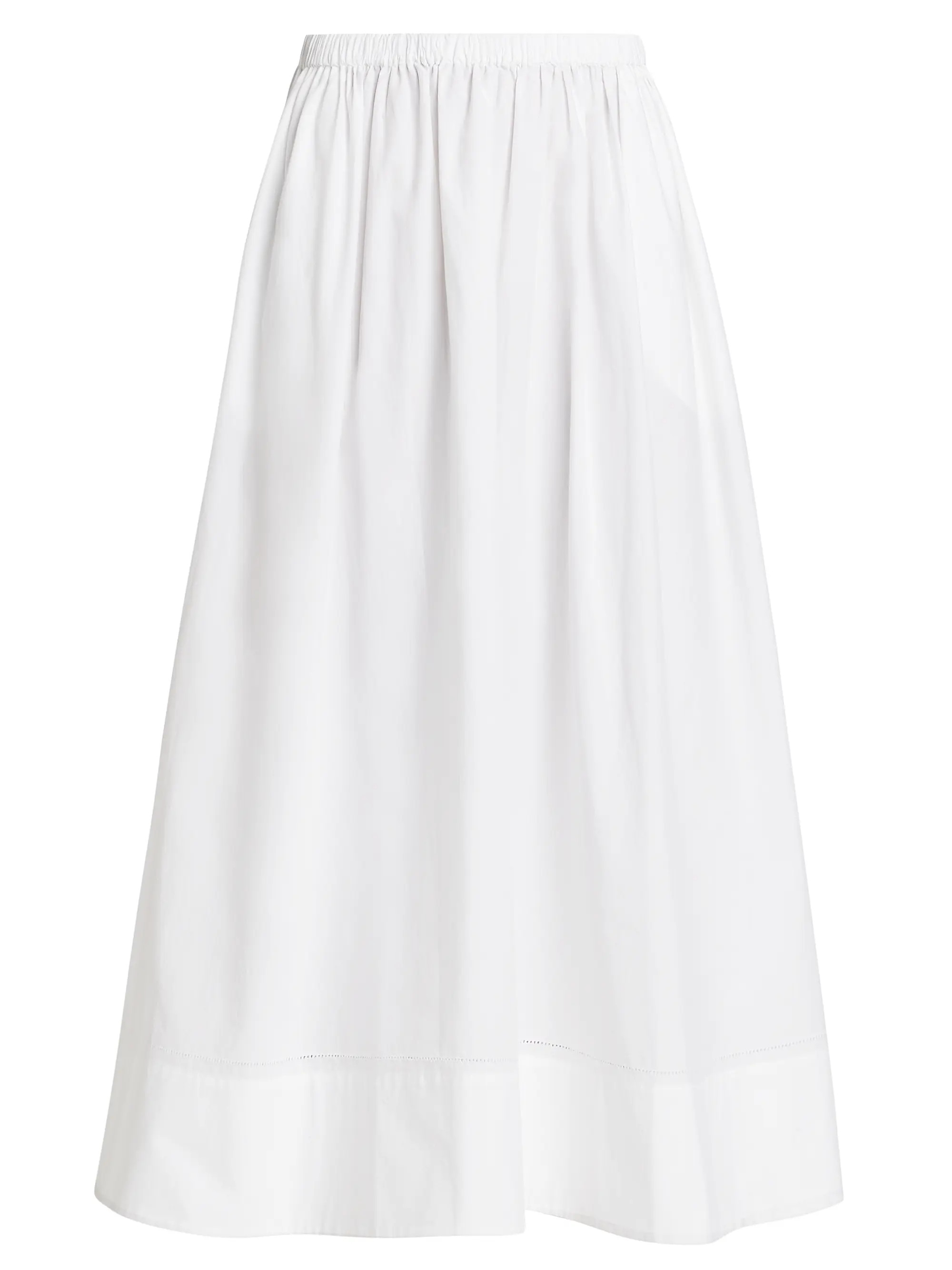 Lauren Cotton Midi-Skirt | Saks Fifth Avenue