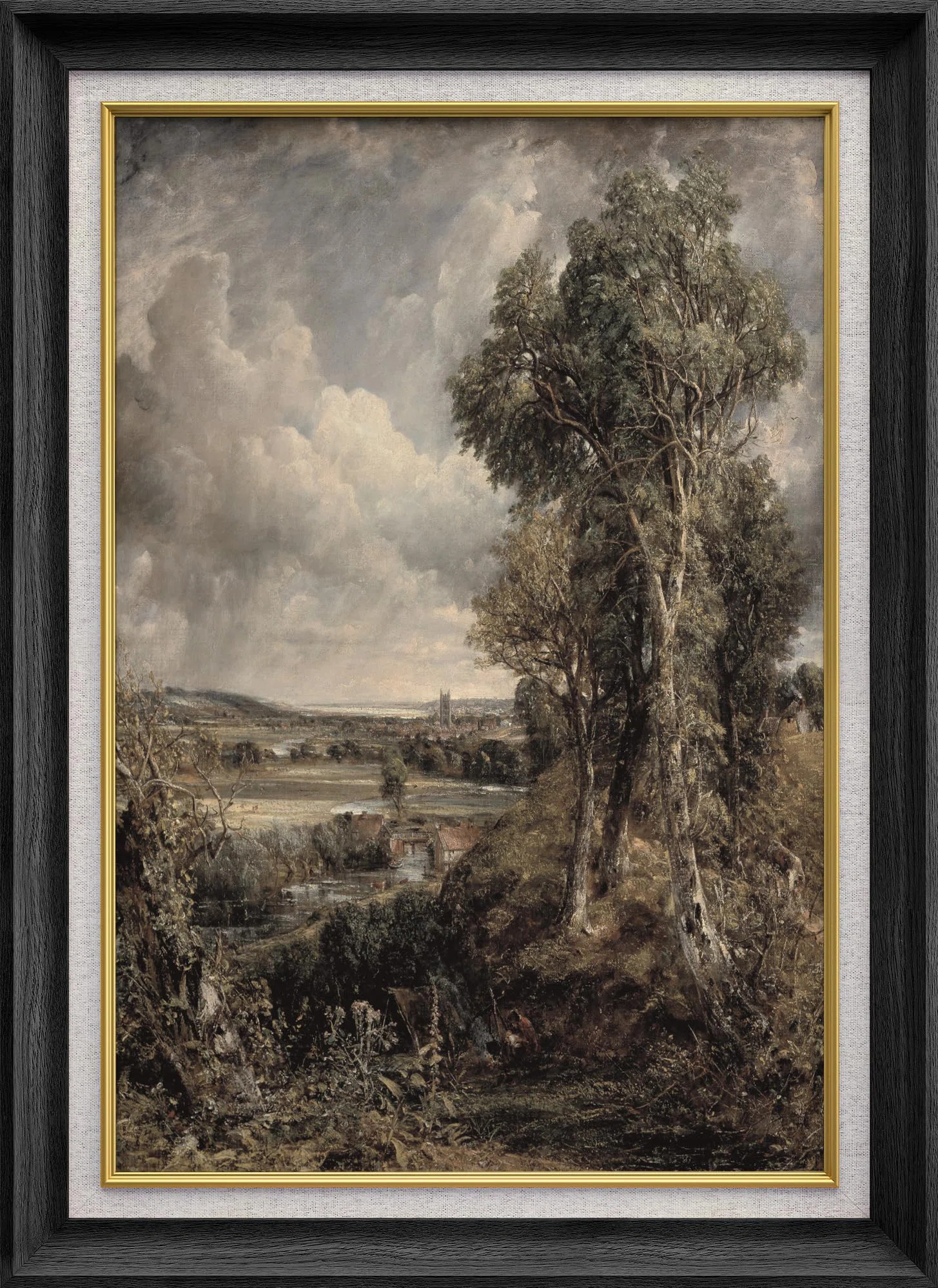 SIGNLEADER The Vale of Dedham by John Constable - Picture Frame Painting on Canvas | Wayfair | Wayfair North America