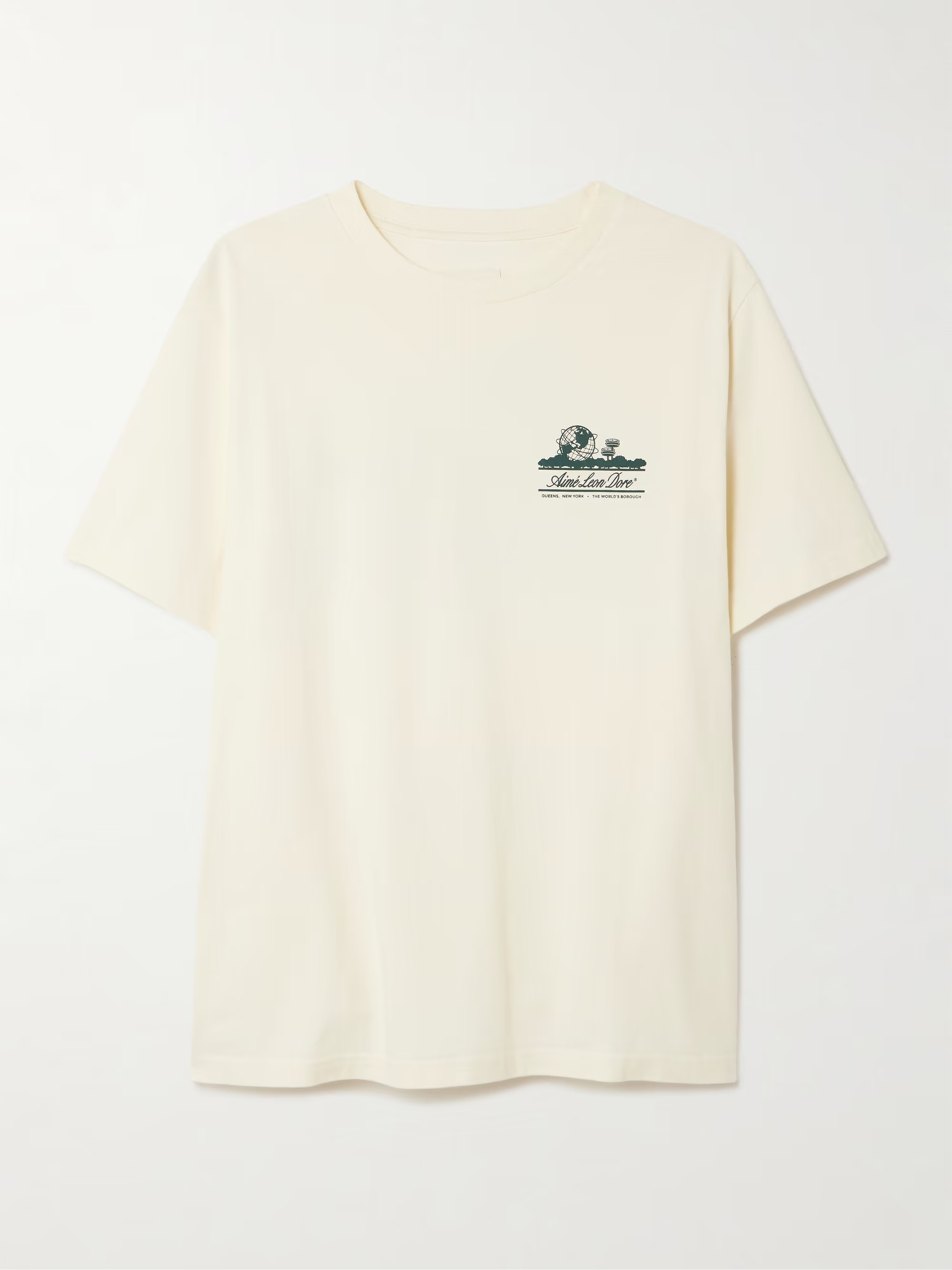 Unisphere printed cotton-jersey T-shirt | NET-A-PORTER APAC