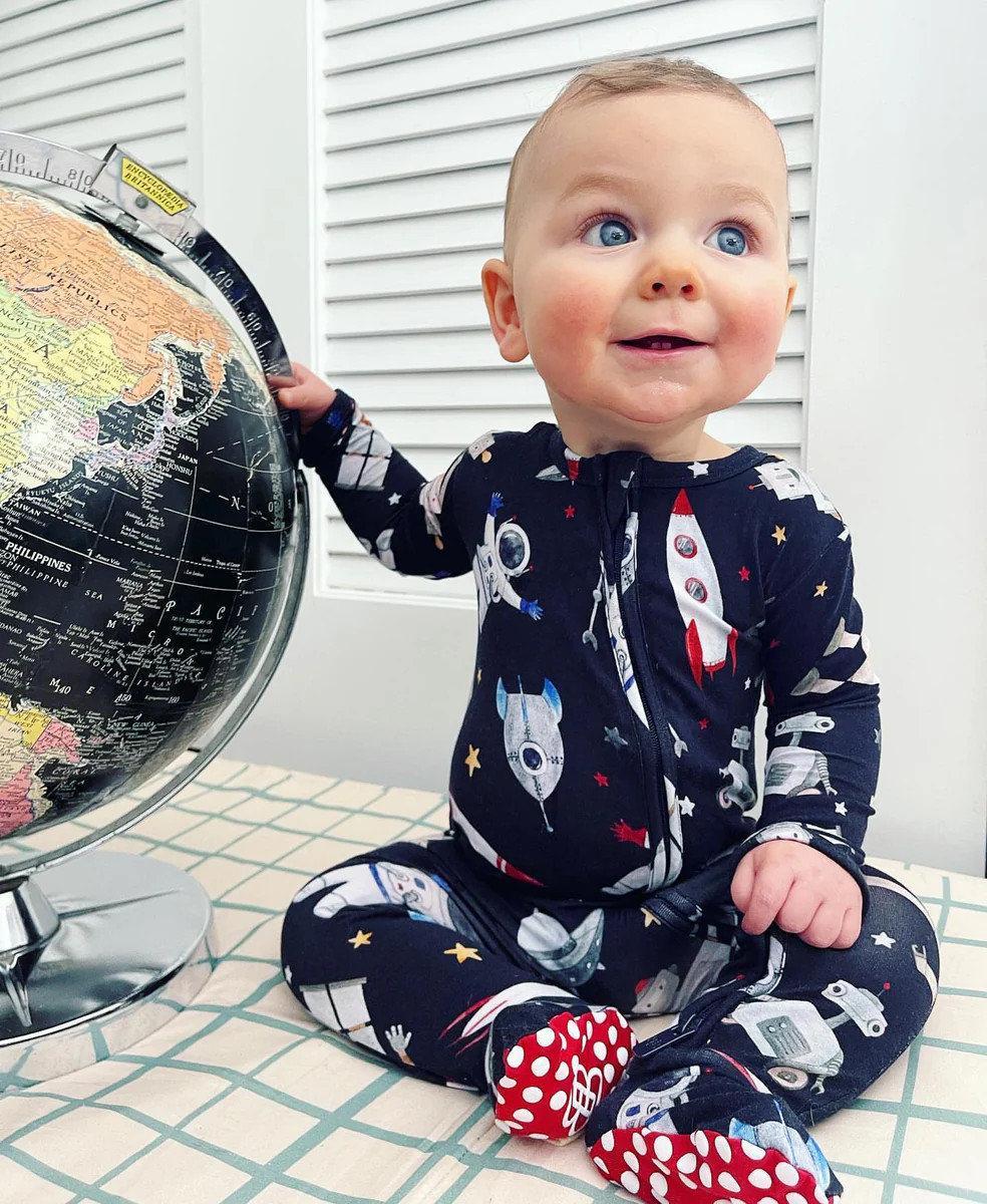 I Need Space Footie | Bums & Roses