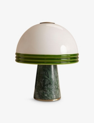 Cassie glass and marble table lamp 40cm | Selfridges