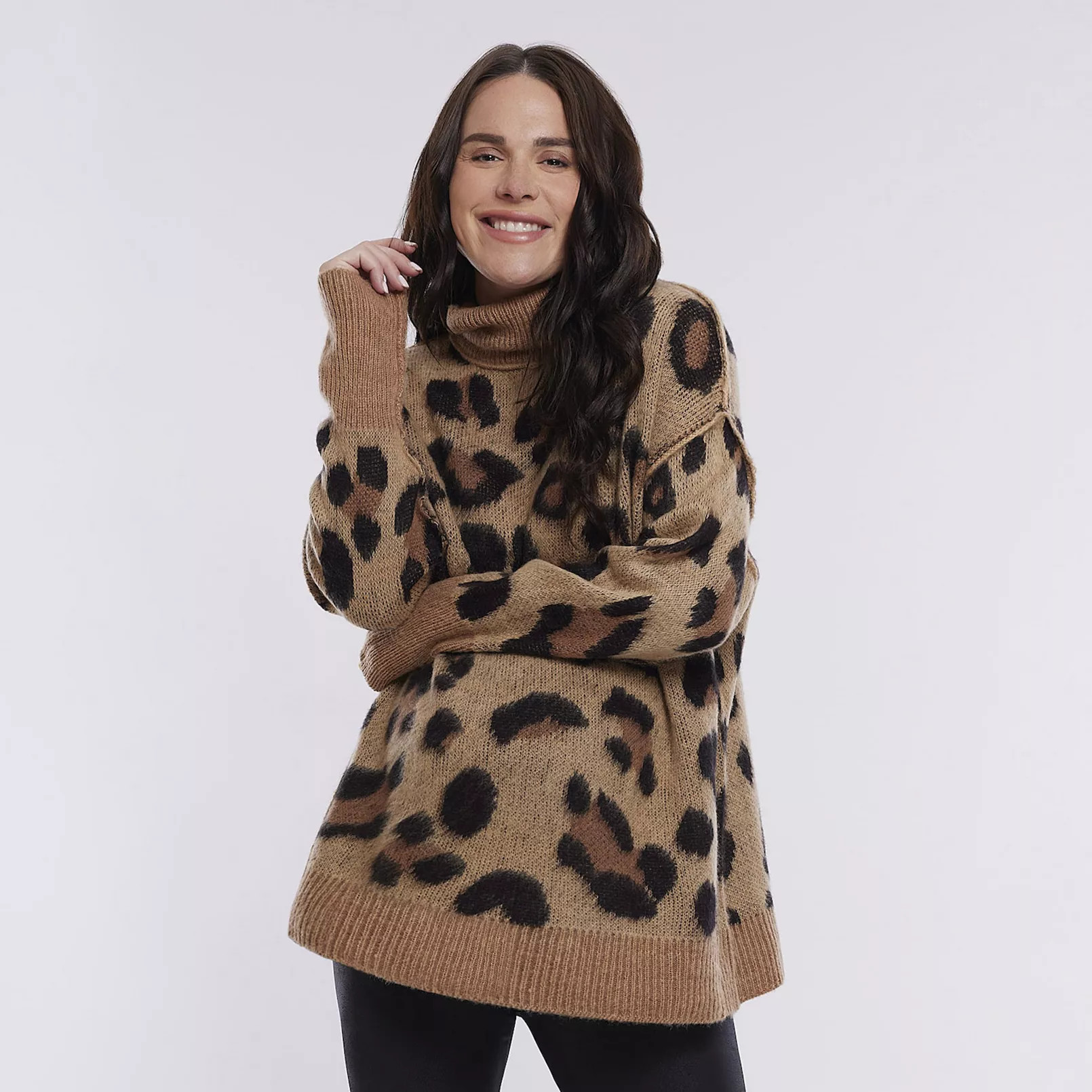 Maternity Motherhood® Mock Neck Sweater | Kohl's