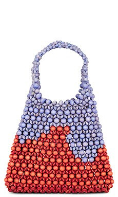 Aranaz Drip Handbag in Cool Blue & Coral from Revolve.com | Revolve Clothing (Global)