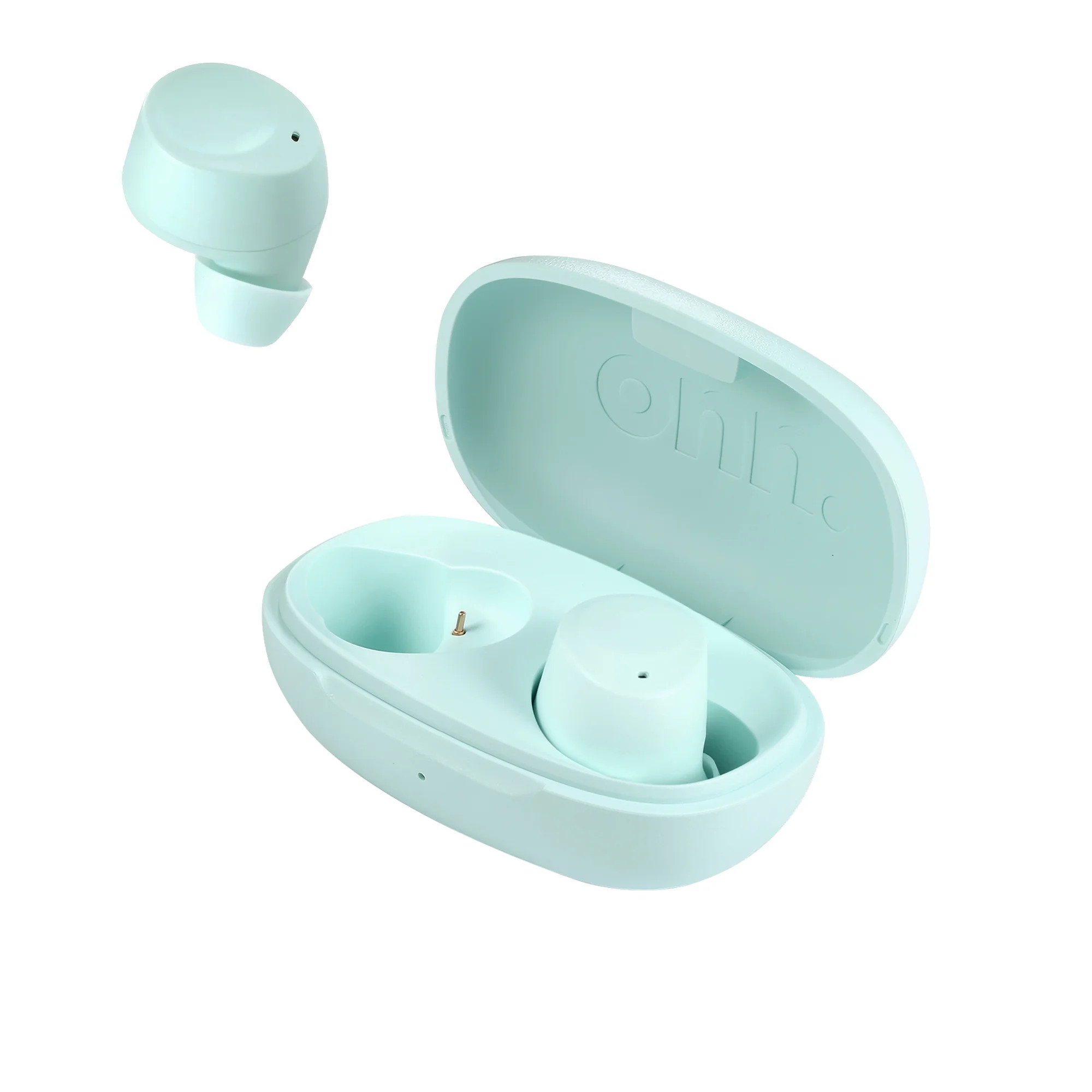 onn. Bluetooth True Wireless Earbuds with In-Ear Detection and Touch Control, Aqua - Walmart.com | Walmart (US)