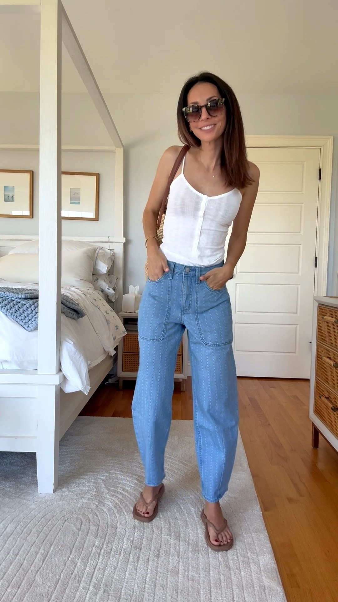 Sized down one in jeans and sized up one in tank!

#LTKdayinmylife #LTKgrwm #LTKootd