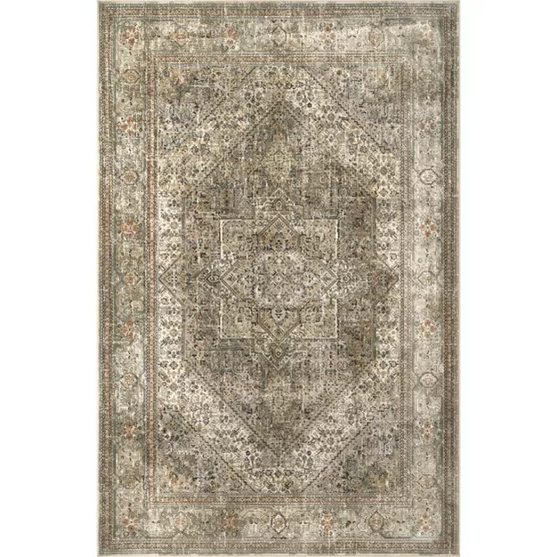 nuLOOM Traditional Carol Medallion Area Rug | Target