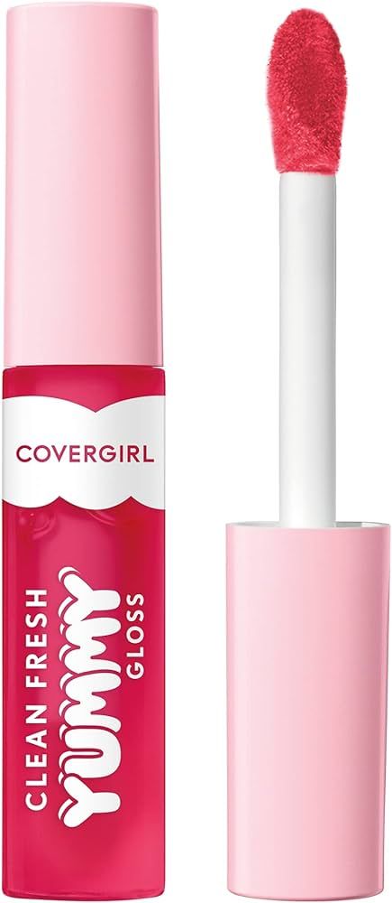 COVERGIRL Clean Fresh Yummy Gloss – Lip Gloss, Sheer, Natural Scents, Vegan Formula - You’re ... | Amazon (US)