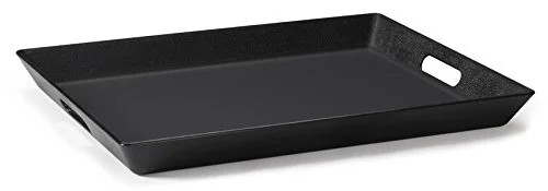 G.E.T. Non-Skid Ottoman/Coffee Table Serving Tray, 15" x 20", Black | Walmart (US)