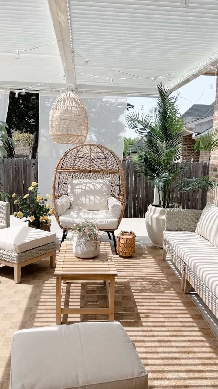 Outdoor Pergola 

#LTKSeasonal #LTKVideo #LTKhome