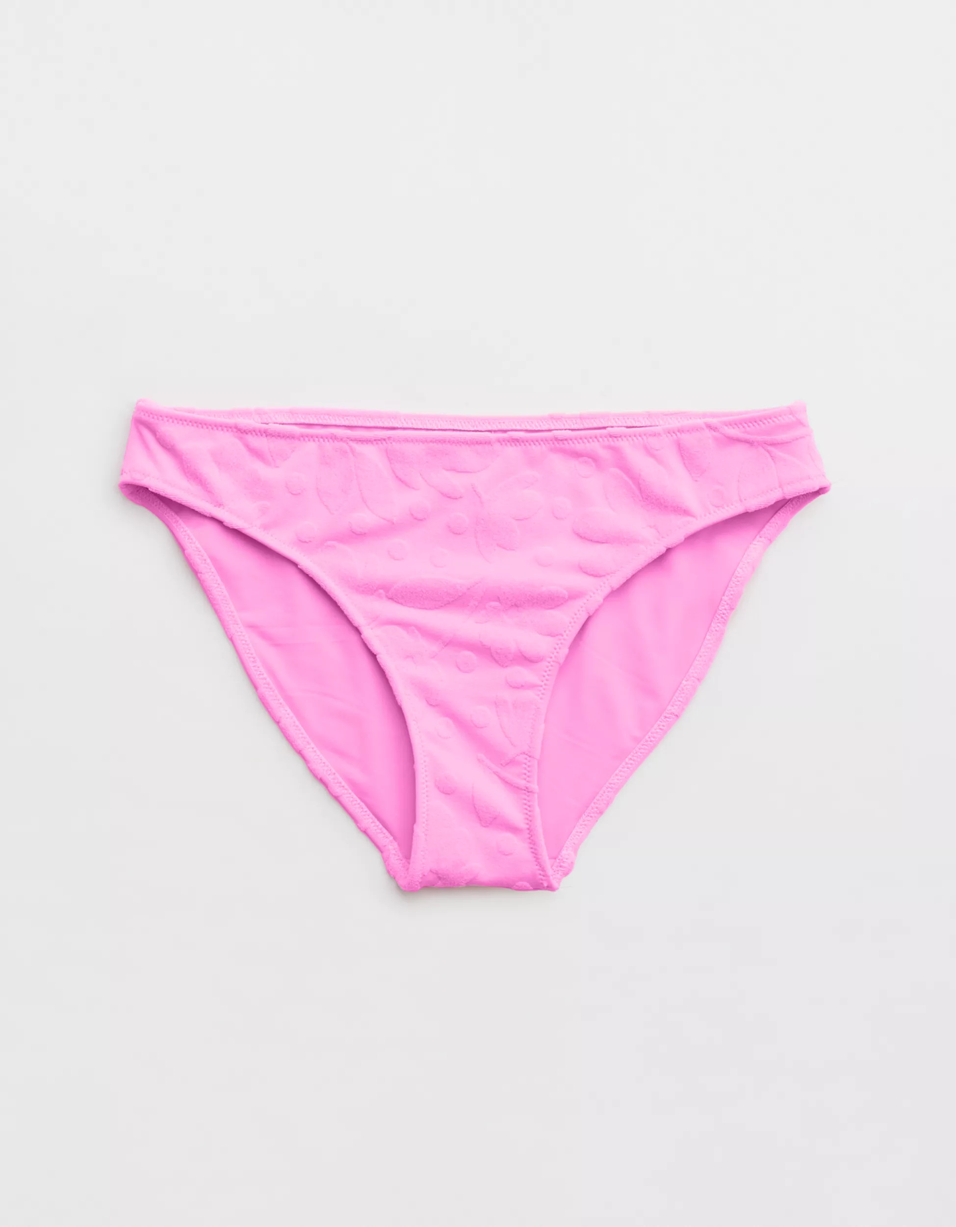 Aerie Terry Full Coverage Bikini Bottom | Aerie