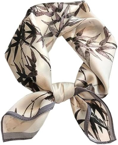 Hair Bandanas Scarf For Women Lightweight Fashion Neck Silk Satin Head Scarves For Sleeping Handb... | Amazon (US)