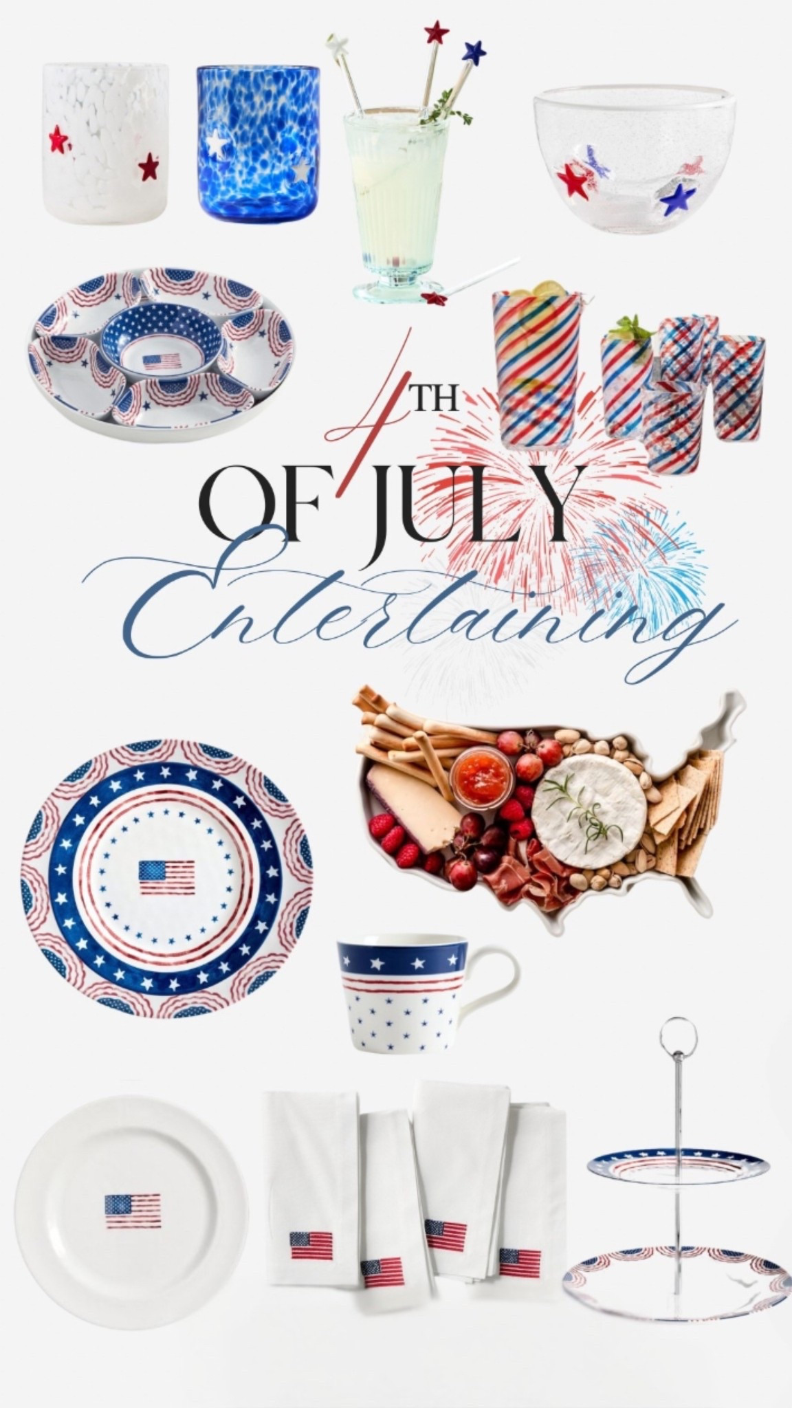 4th of July decor ideas 🇺🇸 

Pottery Barn’s Americana sale is so good!

#LTKSeasonal #LTKSaleAlert #LTKParties