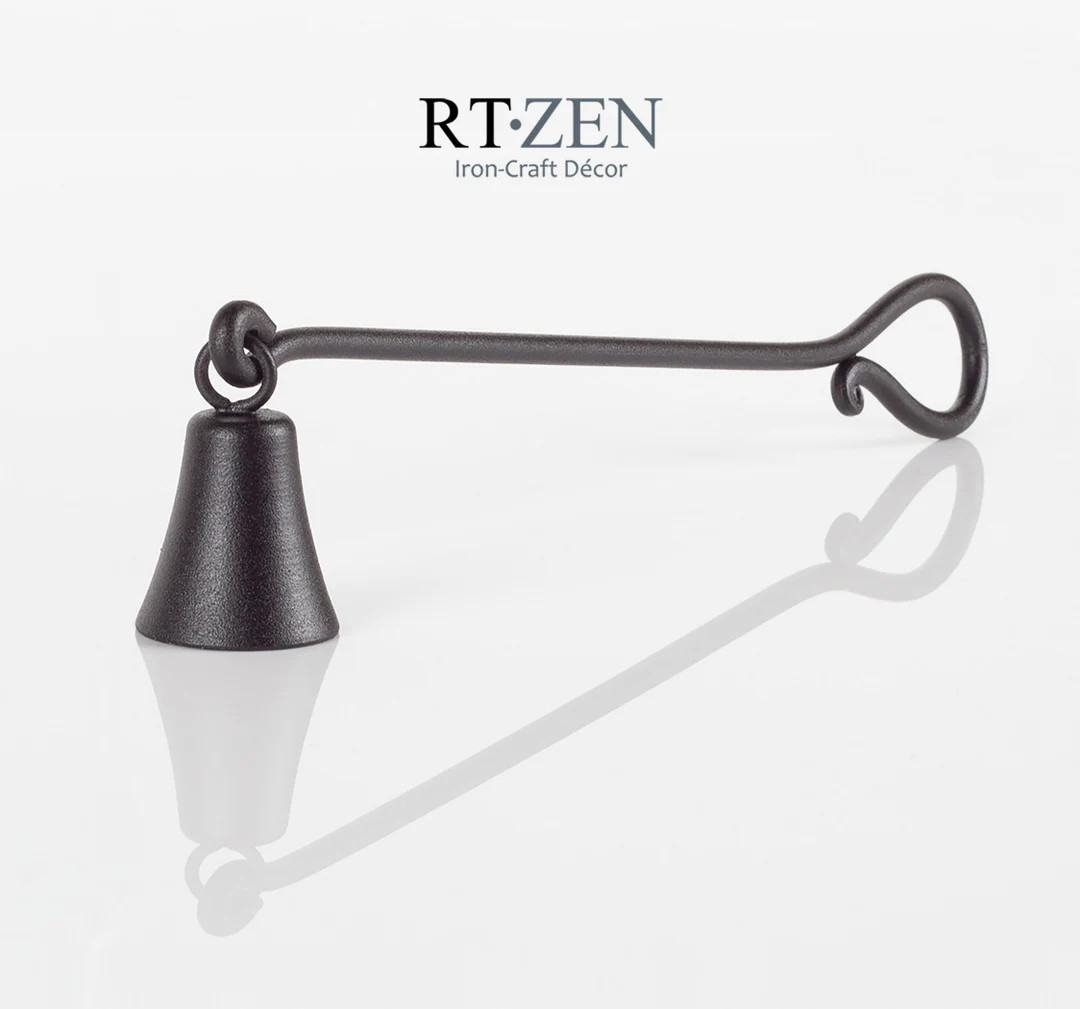 Hand-forged Decorative Candle Snuffer | Wrought Iron Candle Extinguisher with Long Handle | Easil... | Etsy (US)