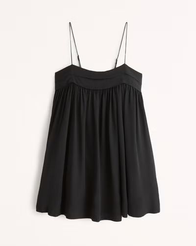 Women's Floaty Sheer Mini Dress | Women's New Arrivals | Abercrombie.com | Abercrombie & Fitch (US)