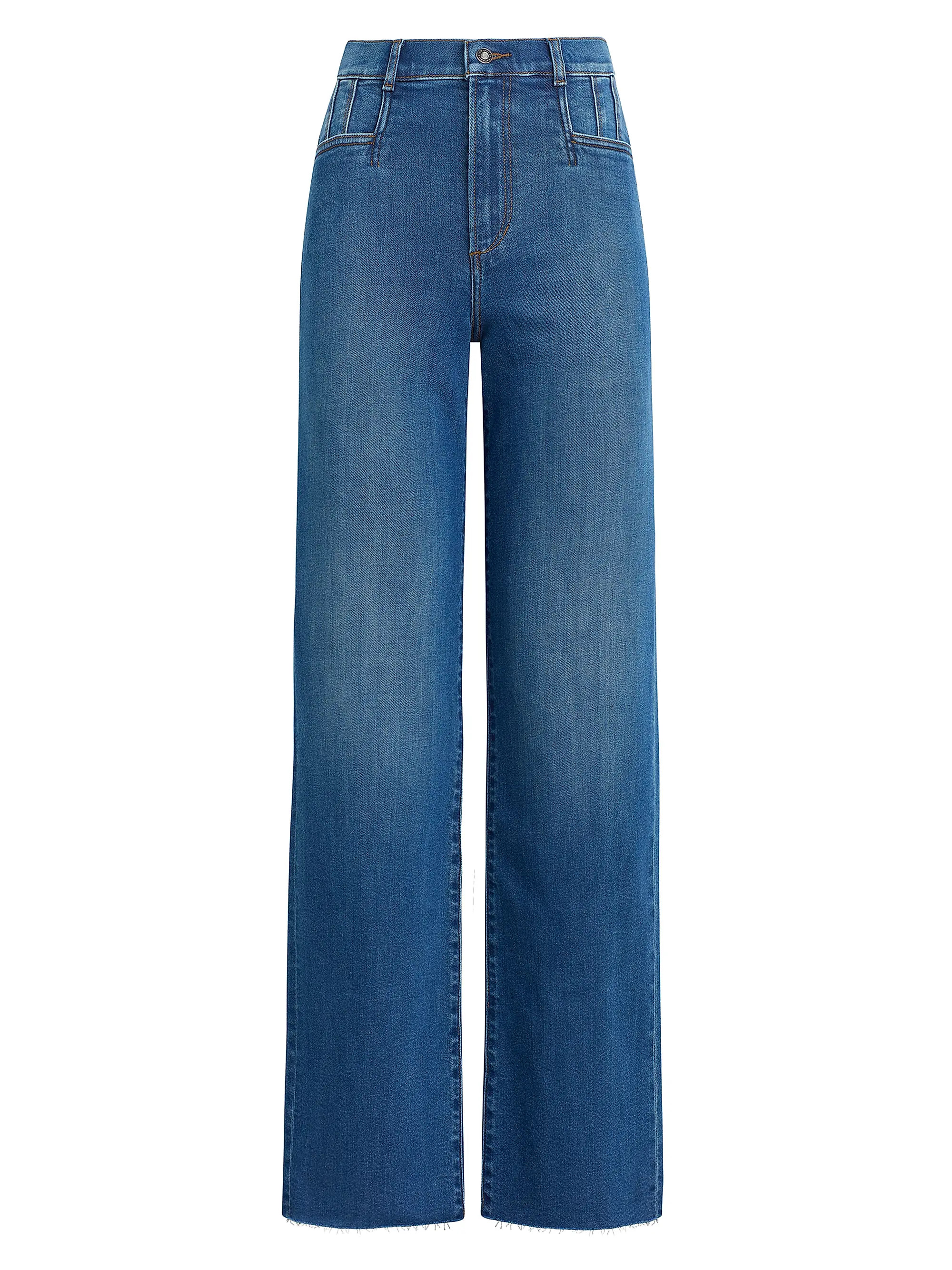 Favorite Daughter Jordie Straight High-Rise Jeans | Saks Fifth Avenue | Saks Fifth Avenue