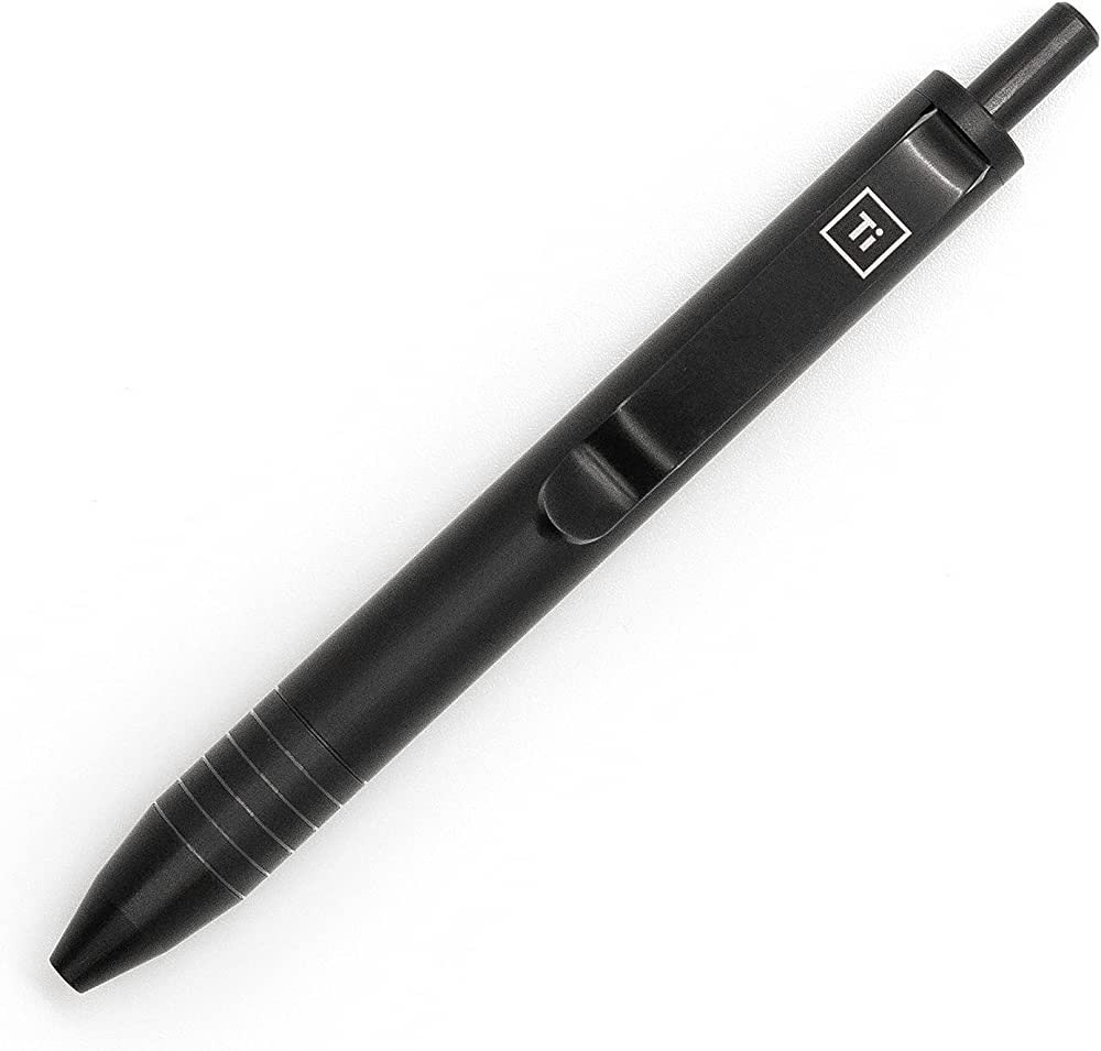 BIG IDEA DESIGN Mini Click Pen (Titanium - Black) | Amazon (US)