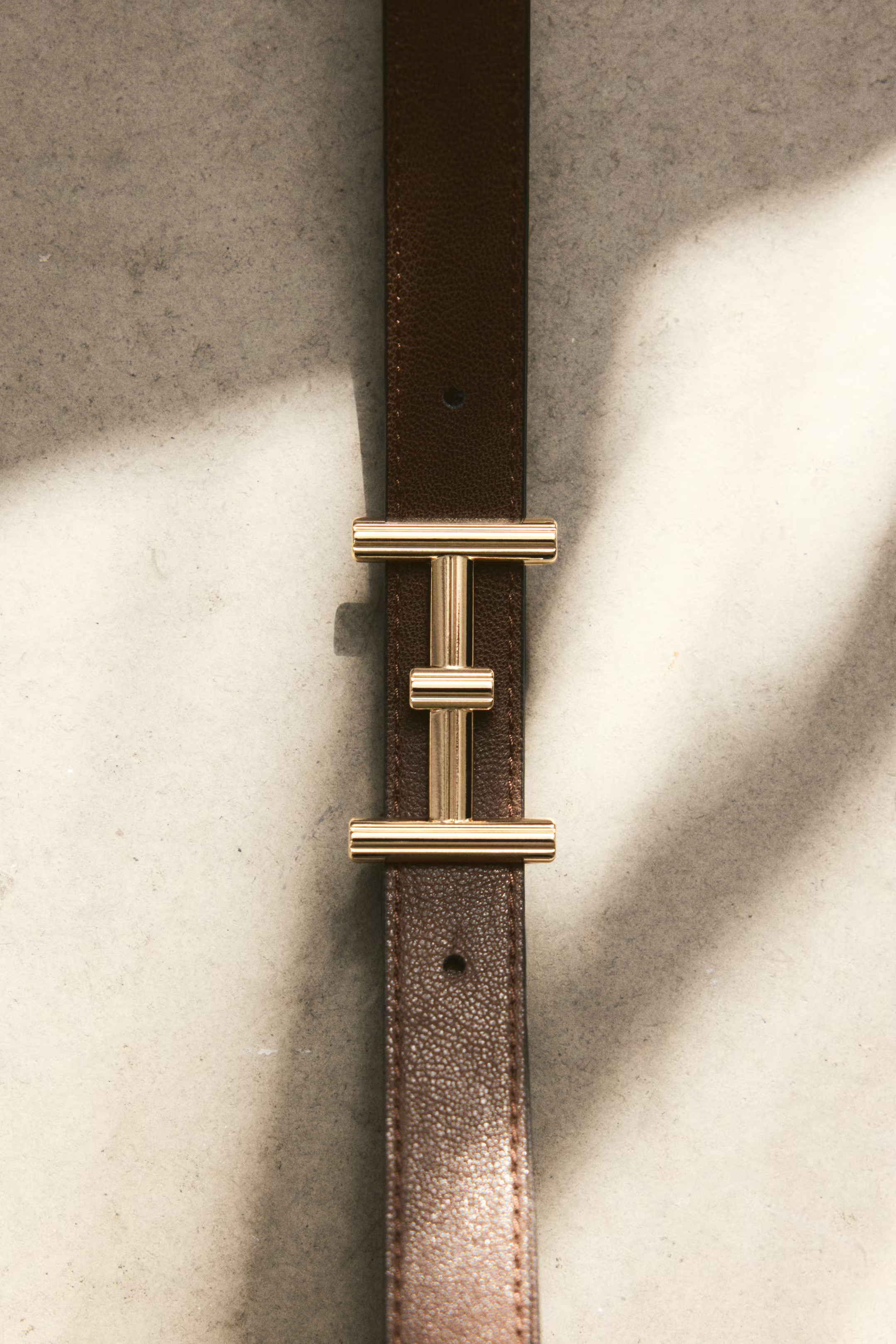 Narrow belt - Burgundy - Ladies | H&M GB | H&M (UK, MY, IN, SG, PH, TW, HK)