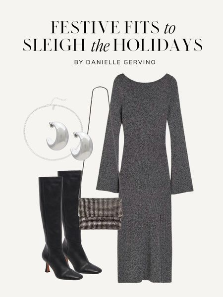 Holiday outfit idea // CLASSY COCKTAILS

Holiday outfits, holiday party outfit, festive outfit, winter outfit, winter outfit idea, date night outfit, elevated casual, maxi dress, holiday dress, groufit, silver accessoriess

#LTKSeasonal #LTKstyletip #LTKHoliday