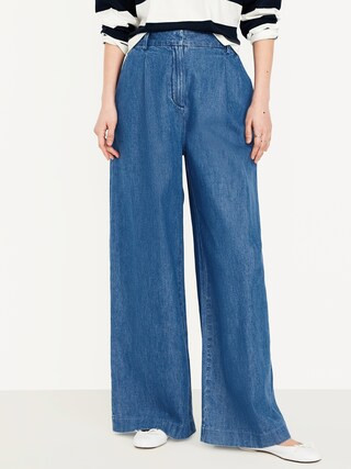 Extra High-Waisted Taylor Wide-Leg Trouser Pants | Old Navy (US)