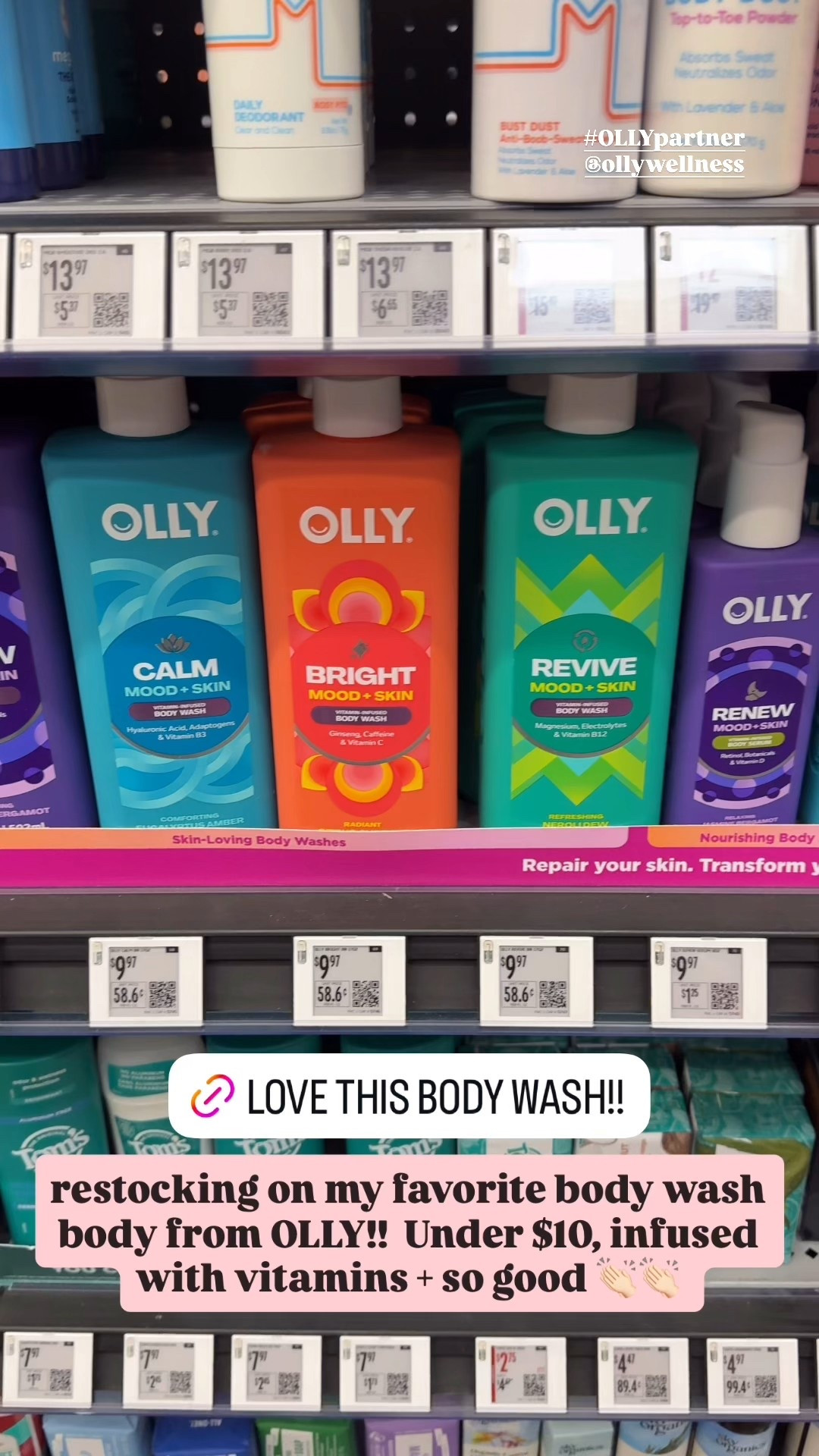 #OLLYpartner Love this $10 body wash!! @ollywellness. Restock your shower for the new year in a way that turns the same old shower into a small, mood-shifting moment ✨👏🏻

#LTKdayinmylife #LTKgrwm #LTKBeauty