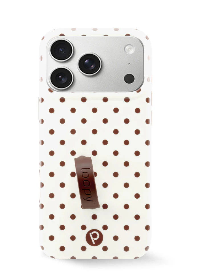 Loopy Cases - Cocoa Dots | Loopy Cases
