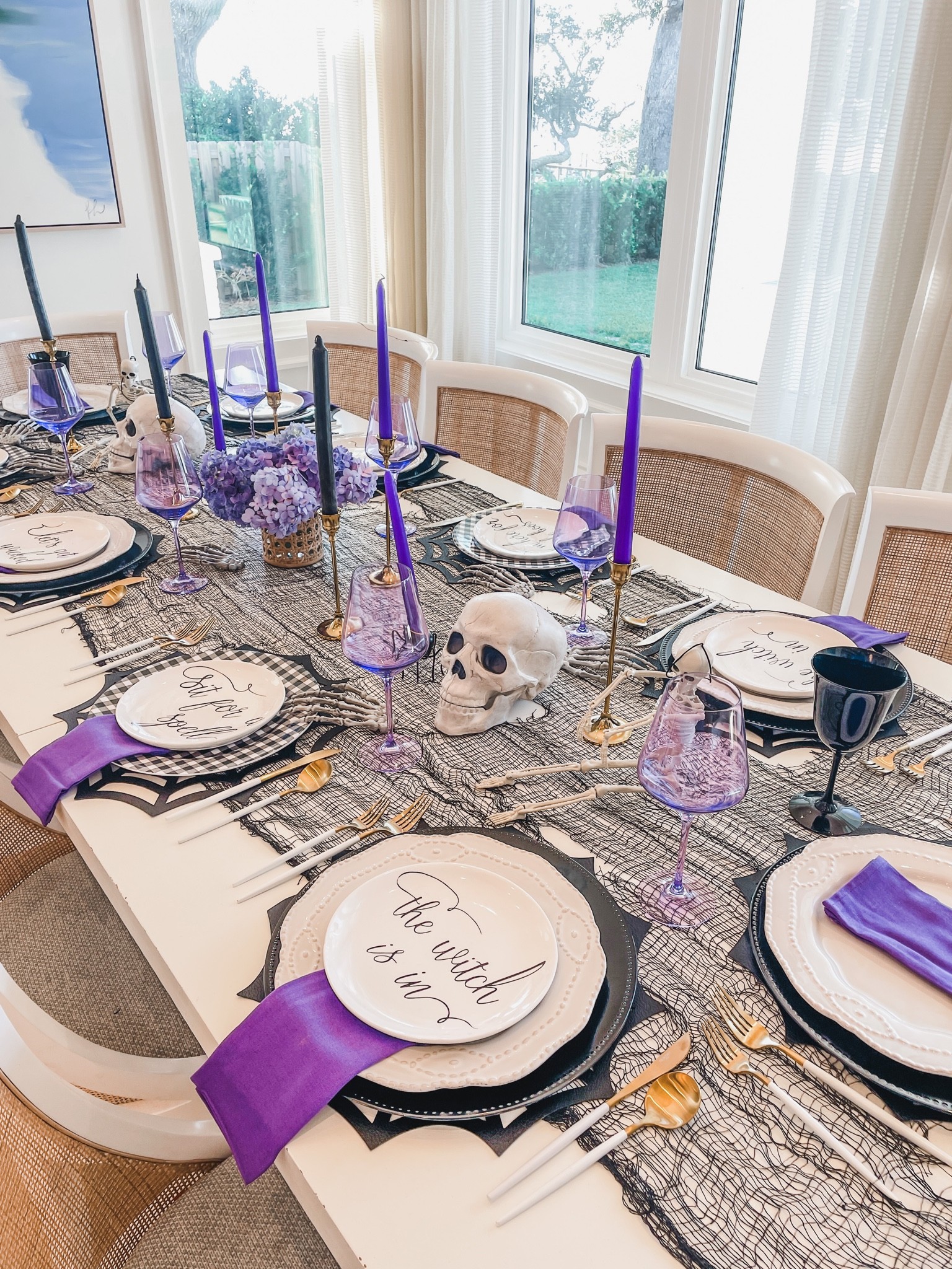 Halloween tablescape 

#LTKunder50 #LTKHalloween #LTKSeasonal