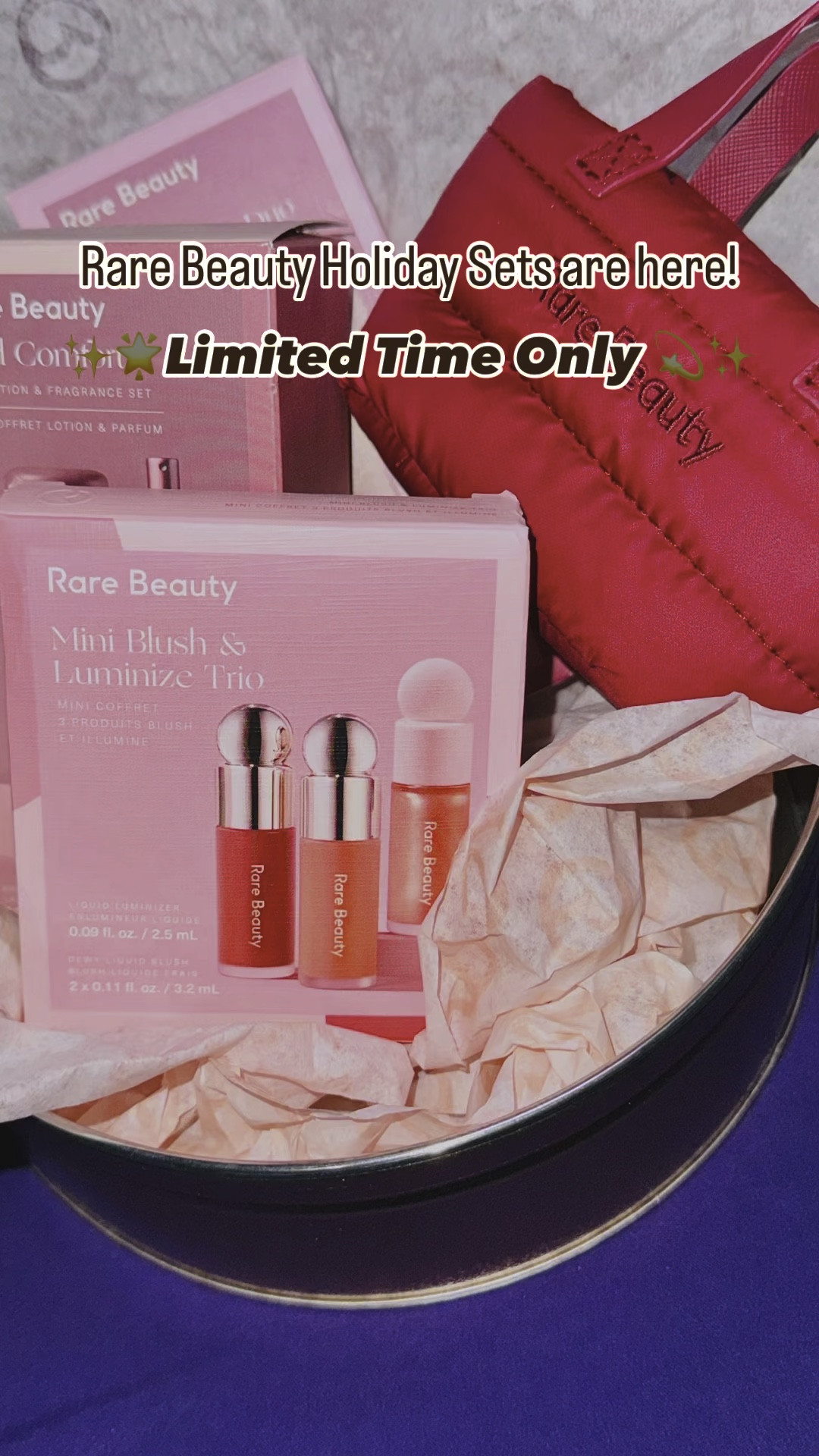 Rare beauty holiday sets 