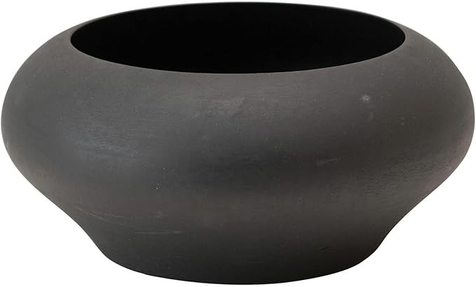 Bloomingville Mango Wood, Black Bowl | Amazon (US)