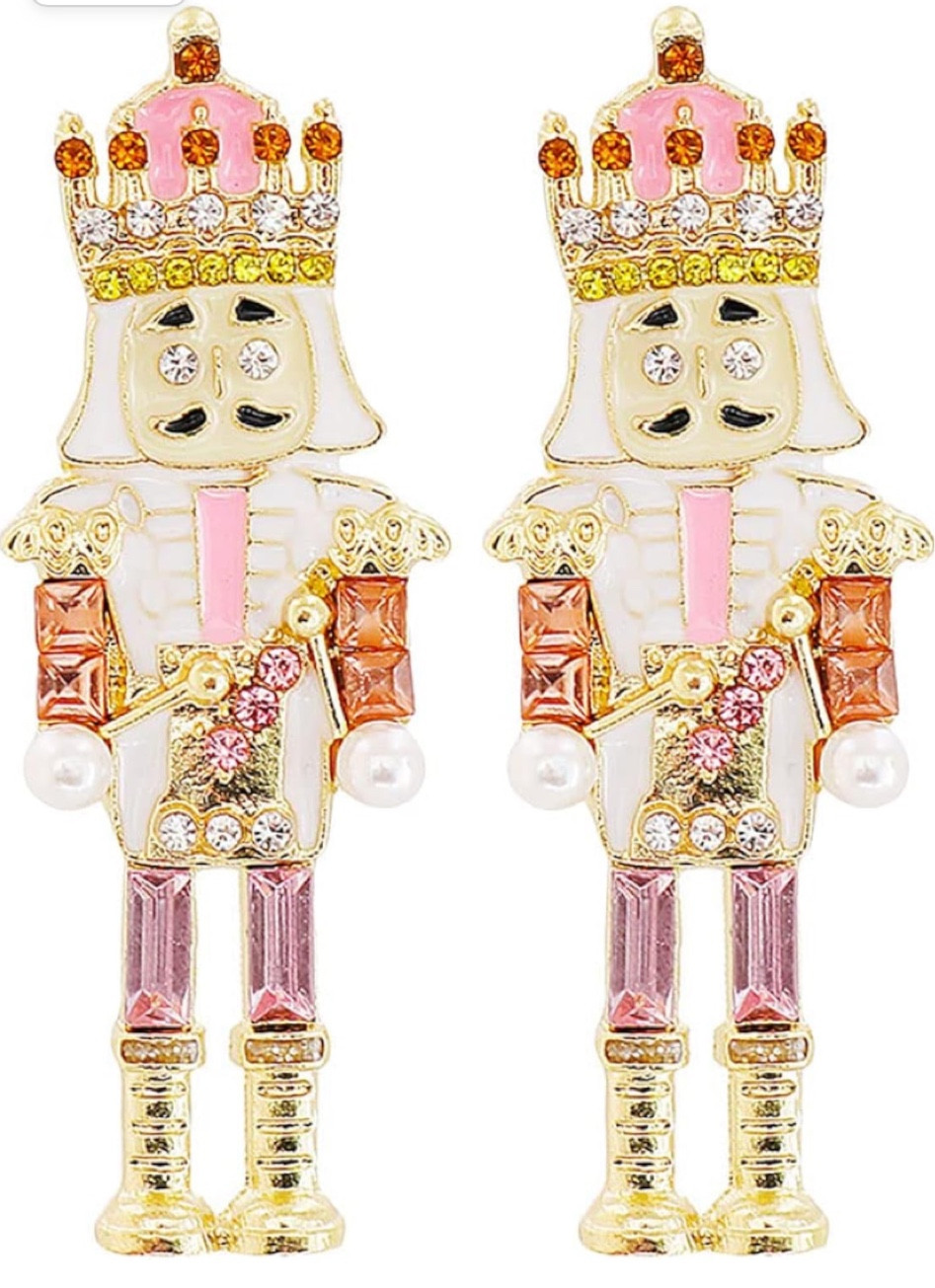 Nutcracker earrings! Amazon Christmas earrings!! 

#LTKSeasonal #LTKHoliday