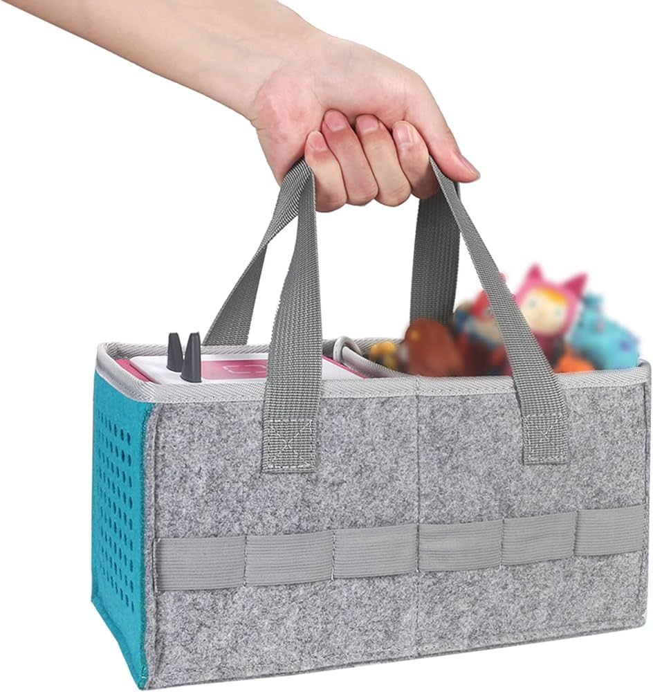 Aeihevo Tote Bag for Toniebox Starter Set | Foldable Waterproof Felt Cloth Storage Bag | Compatib... | Amazon (US)