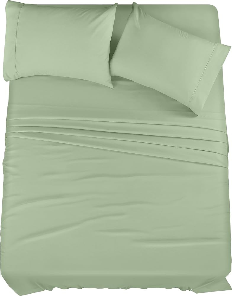 Utopia Bedding Queen Bed Sheets Set - 4 Piece Bedding - Brushed Microfiber - Shrinkage and Fade R... | Amazon (US)