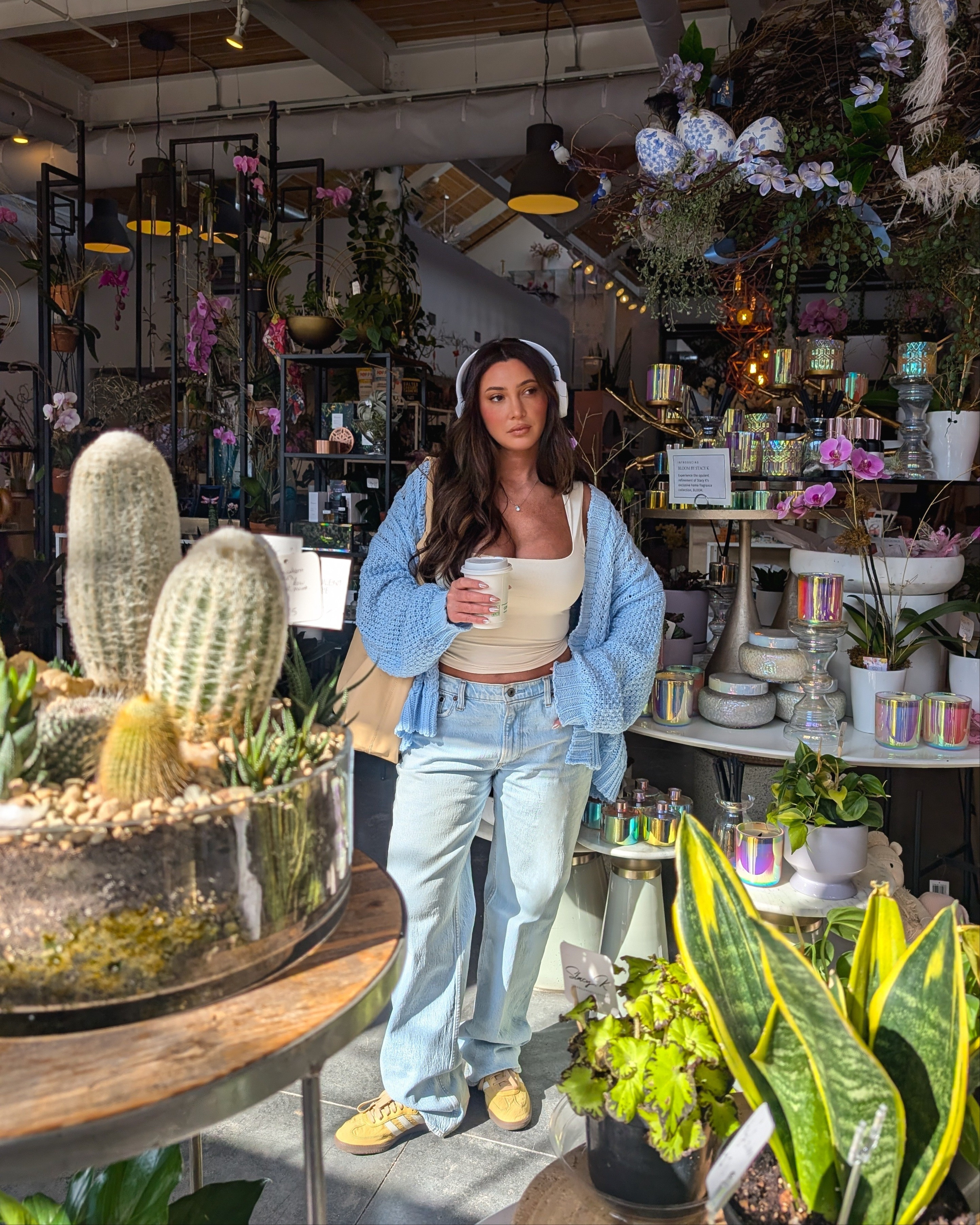 size small/medium in sweater! 6 in top 27 in pants. sambas are TTS

#LTKFindsUnder50 #LTKSaleAlert #LTKShoeCrush