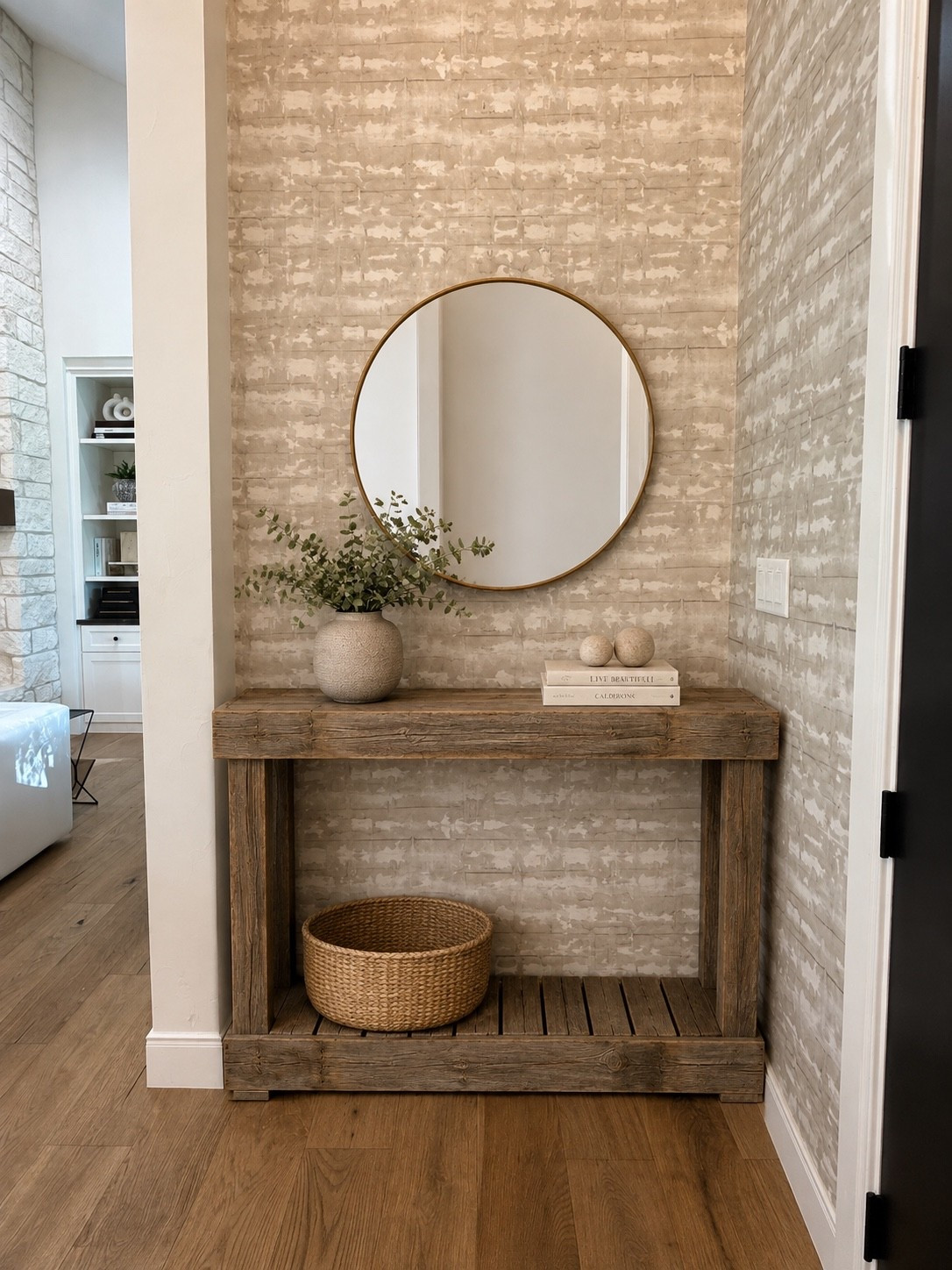 Trying out a couple of entry tables via ChatGPT from Wayfair to see which one I like best. What do you think?! 🤔

#LTKHome