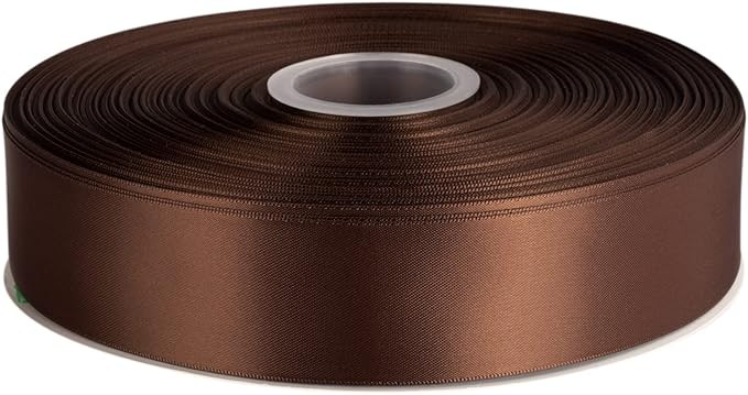 1-1/2" Inch Double Faced Satin Ribbon Solid Polyester Ribbon for Gift Wrapping, Crafts, Hair Bows... | Amazon (US)