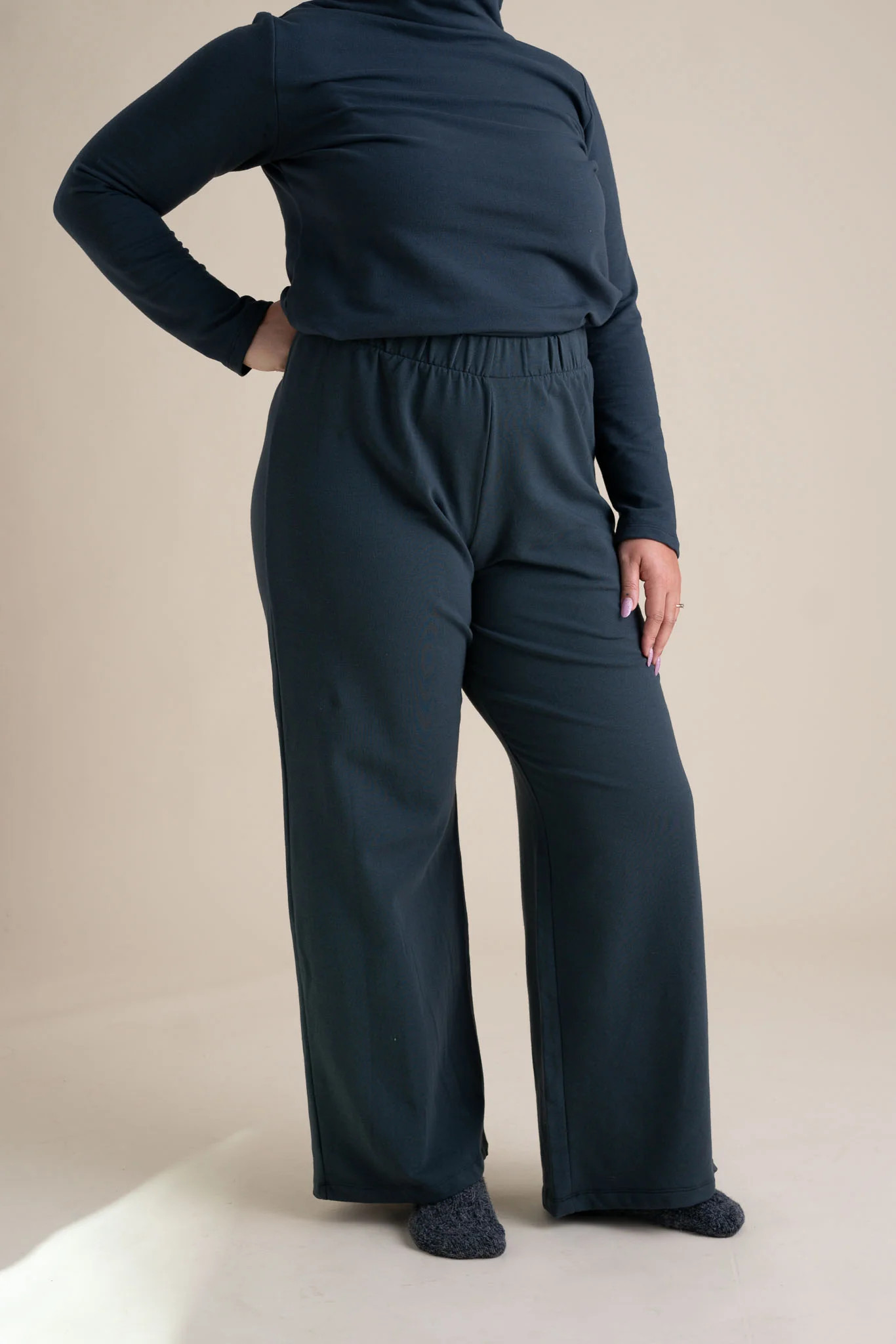 Greta Pant in Ocean | Conscious Clothing