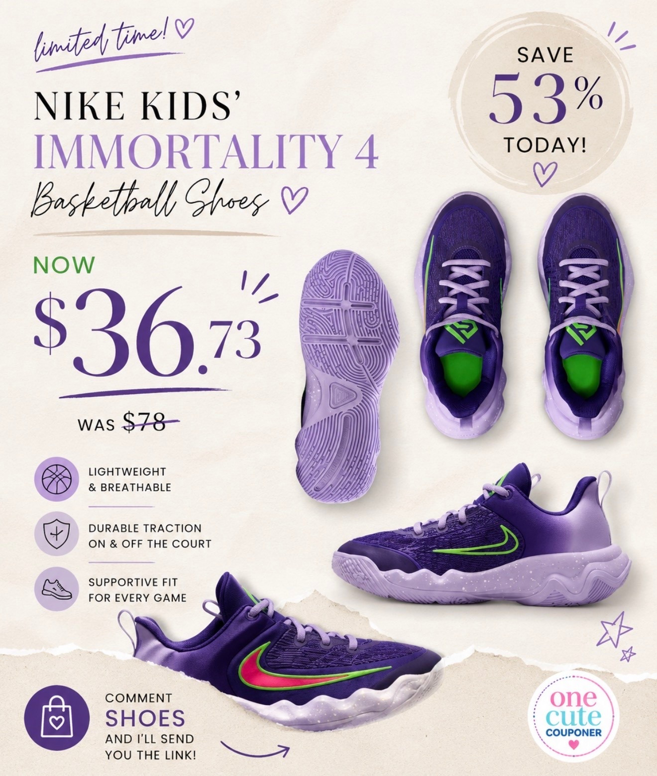 These Nike Kids' Shoes are on deal! Perfect for Back to School.

#LTKSaleAlert #LTKKids