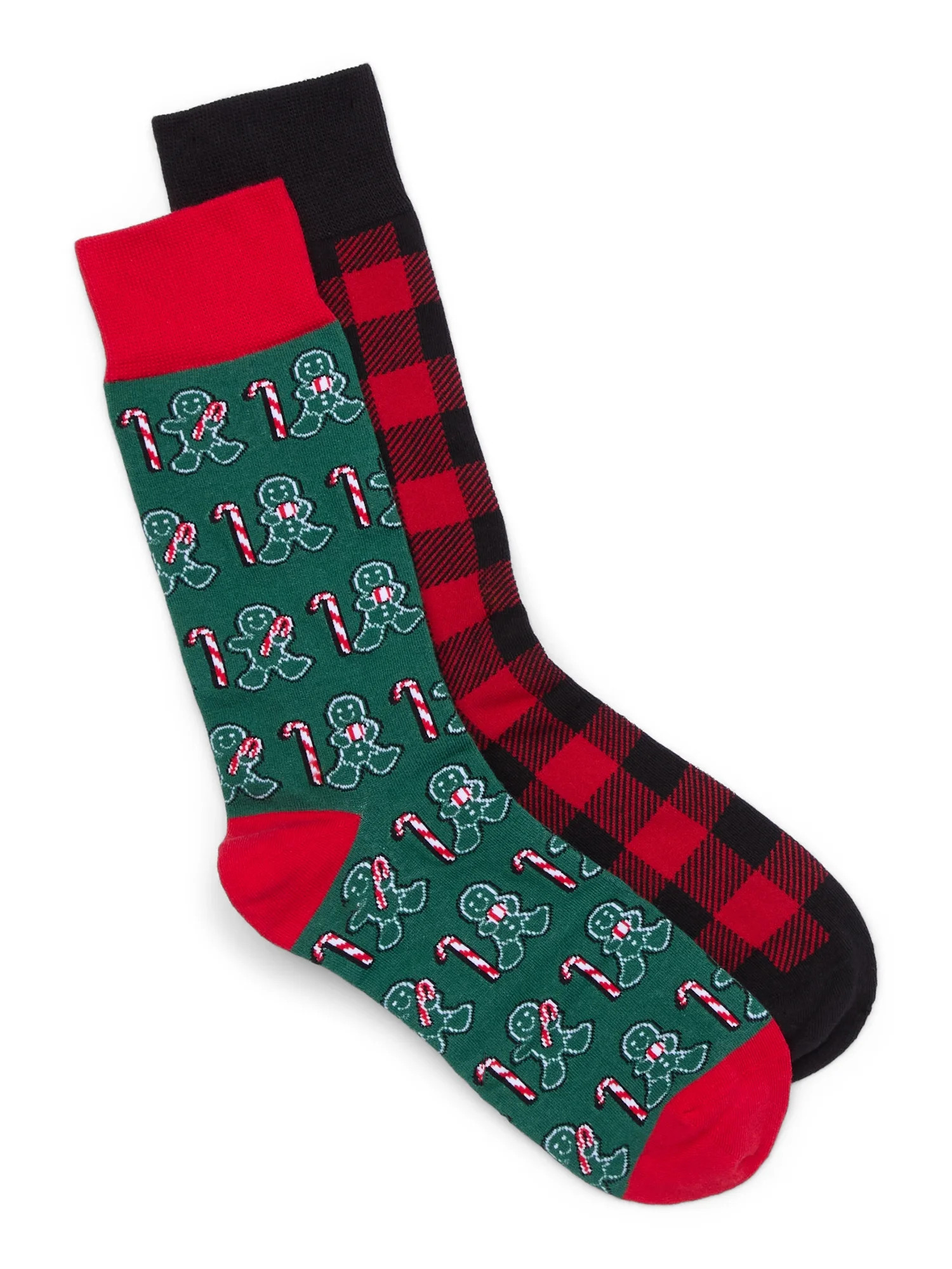 Holiday Time Novelty Socks, Men’s, 2-Pack, Sizes 6-12 | Walmart (US)