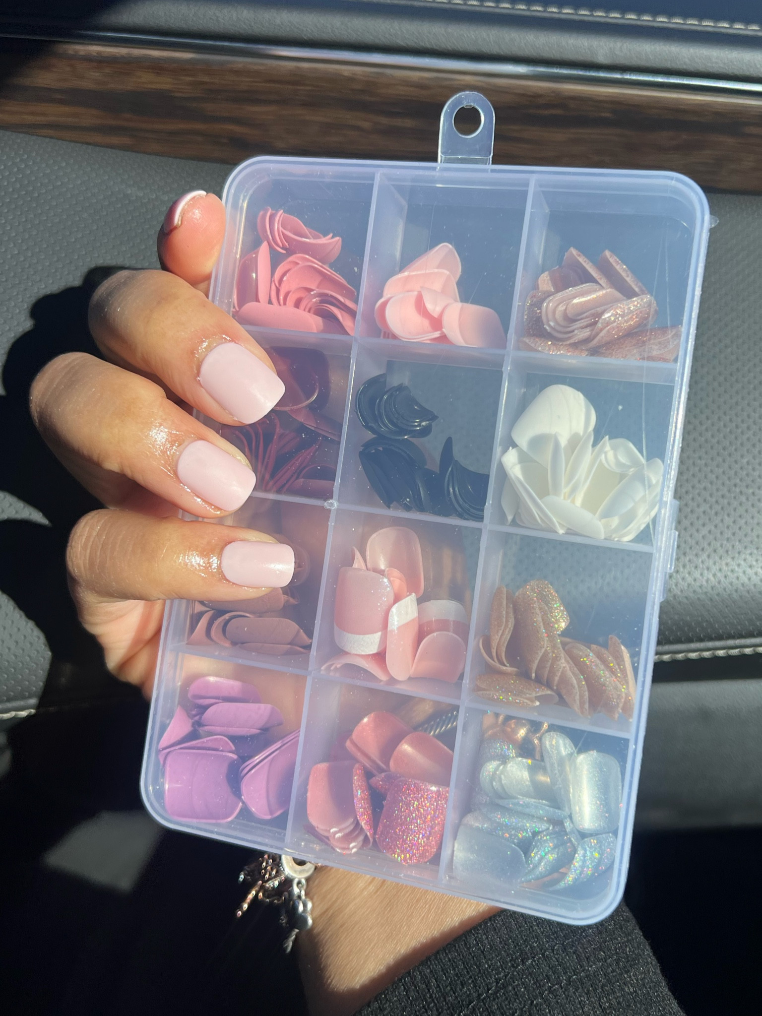 Press on nails. 12 different colors (matte, glossy, and even glitter finish). Short press on nails. Medium press on nails. Natural DIY nails 

#LTKfindsunder50 #LTKGiftGuide #LTKbeauty