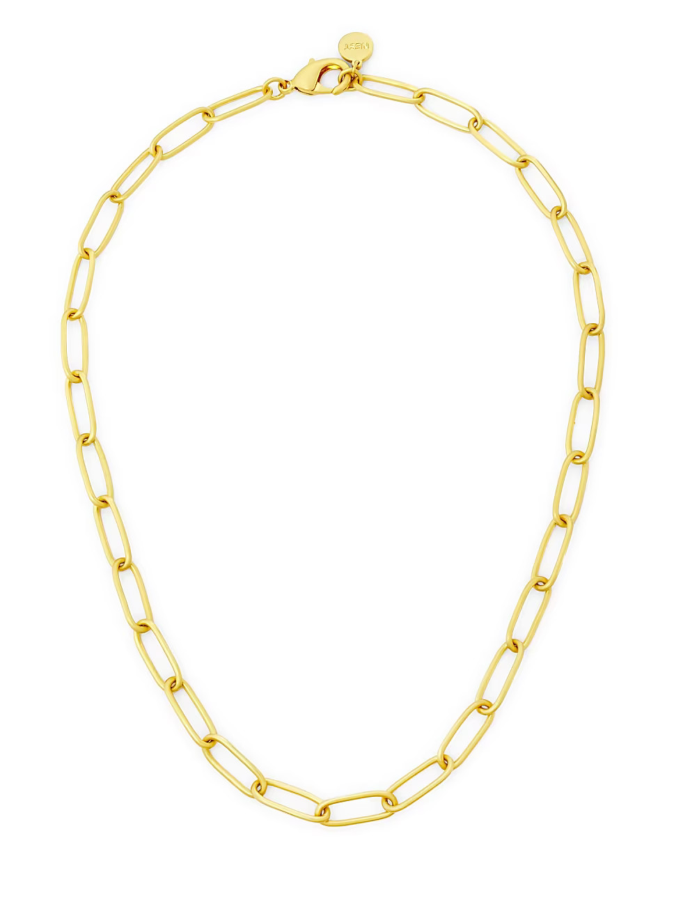 22K Gold-Plated Paperclip Chain Necklace | Saks Fifth Avenue