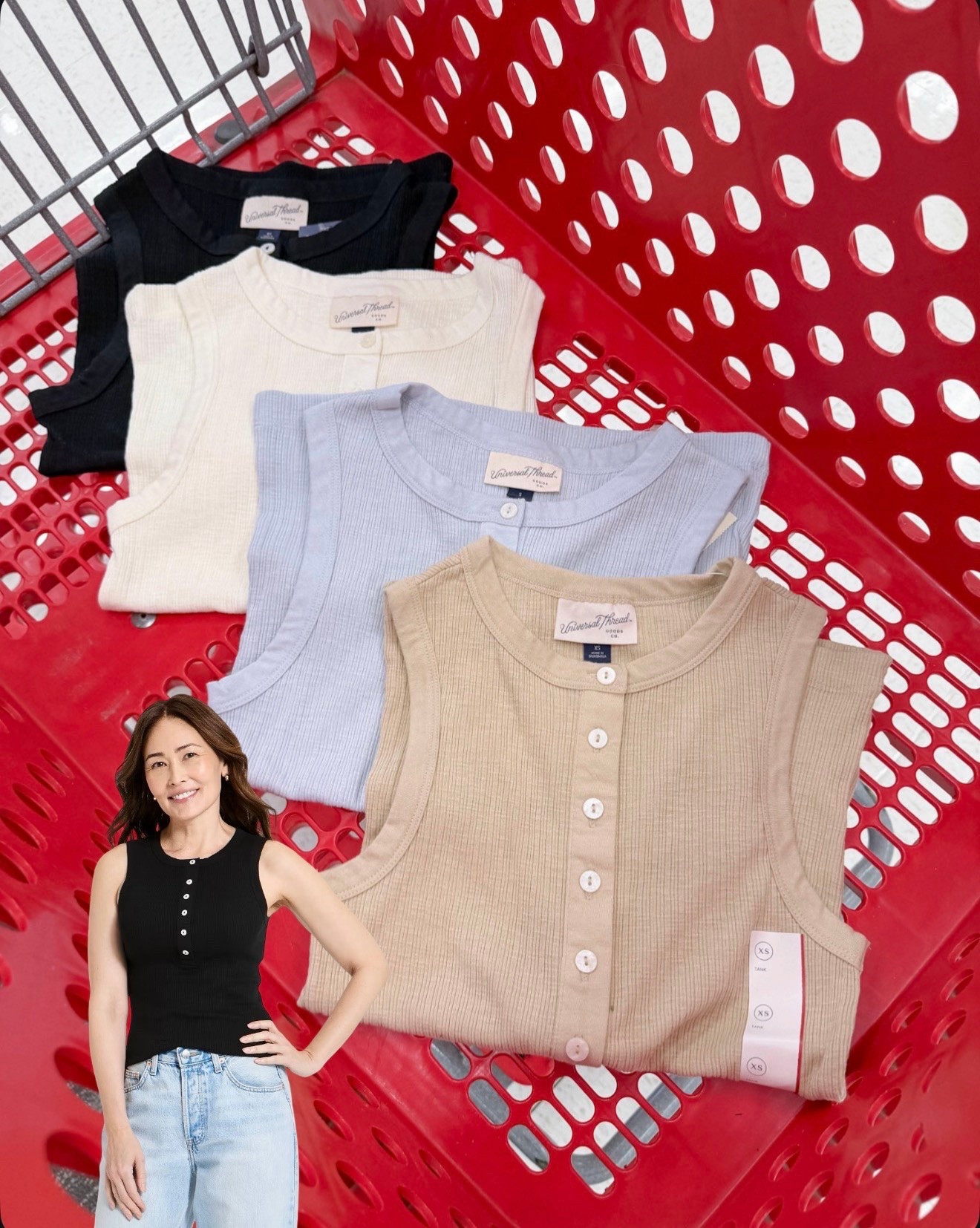 The $15 tank you’ll want in every color! Lightweight, flattering, and so easy for summer! It comes in 4 different colors for only $15 each! 

#Target #TargetFinds #TargetNewArrivals #LTKFinds #LTKSummer

#LTKootd #LTKmomlife #LTKgrwm