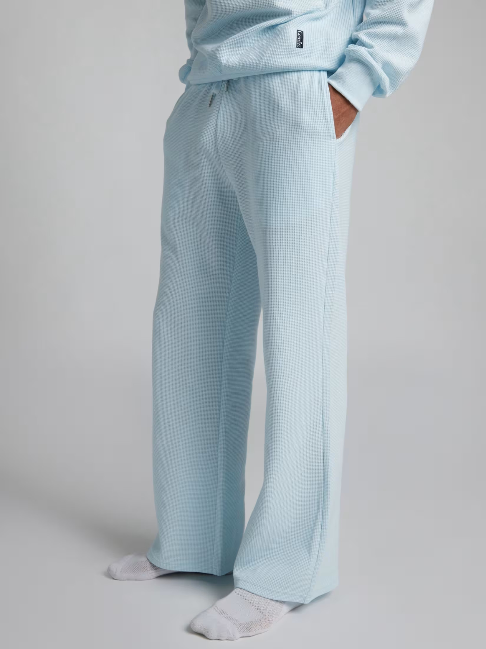 Waffle Lounge Relaxed Sweatpants | Comfrt