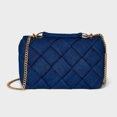 Denim Sophie Crossbody Bag - A New Day™ Navy Blue | Target