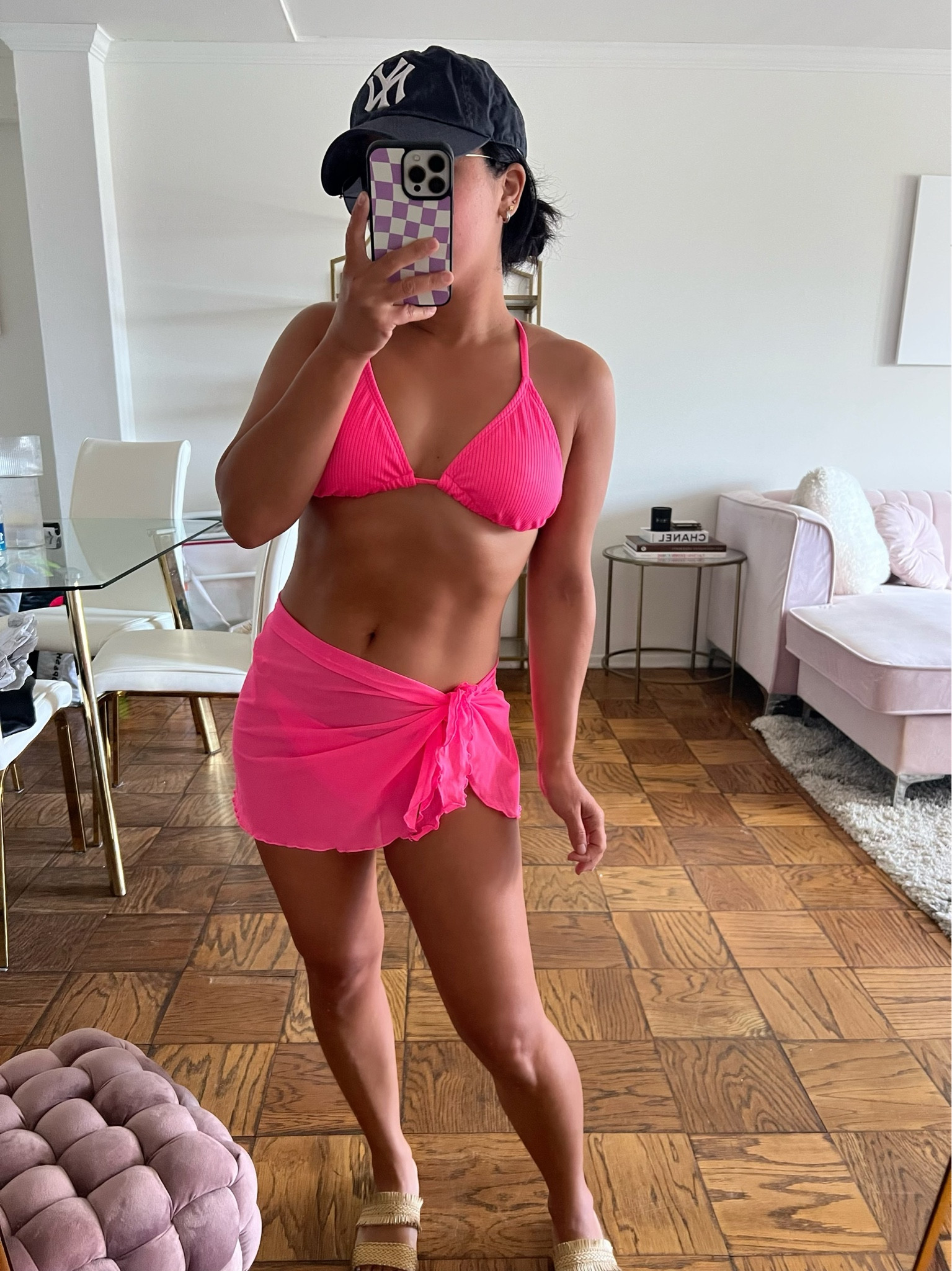 New bikini and matching coverup, wearing size small in the top and XS in the bottom, should have done an XS on top - runs true to size, currently 30% off! 

swimsuits, summer outfits, bikini, target style 

#LTKswim #LTKSeasonal #LTKunder50