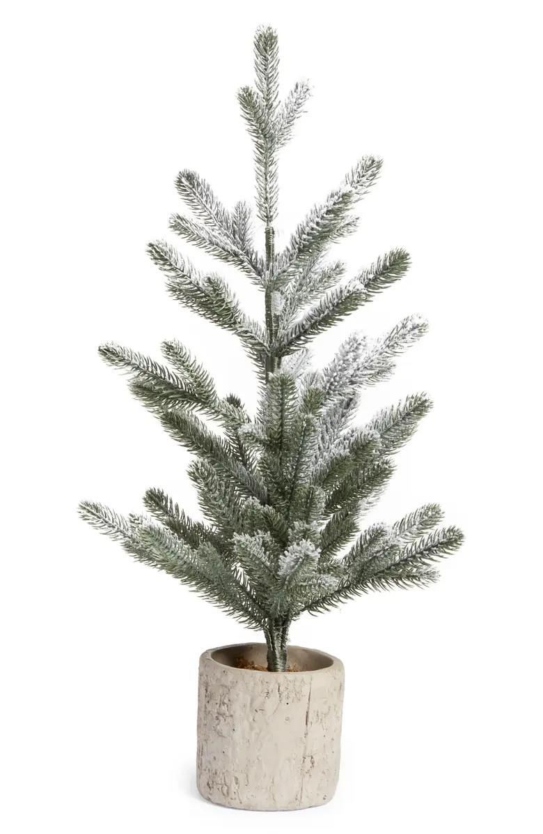 Nordstrom Flocked Pine Tree Decoration | Nordstrom | Nordstrom