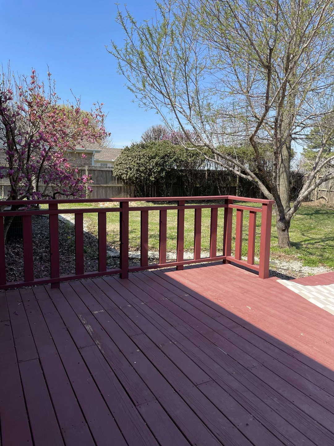 Patio furniture at such an affordable price! This rug is plastic not fabric, so it’ll be so easy to clean and will hold up well in the rain! 

#LTKhome #LTKfindsunder50 #LTKSeasonal
