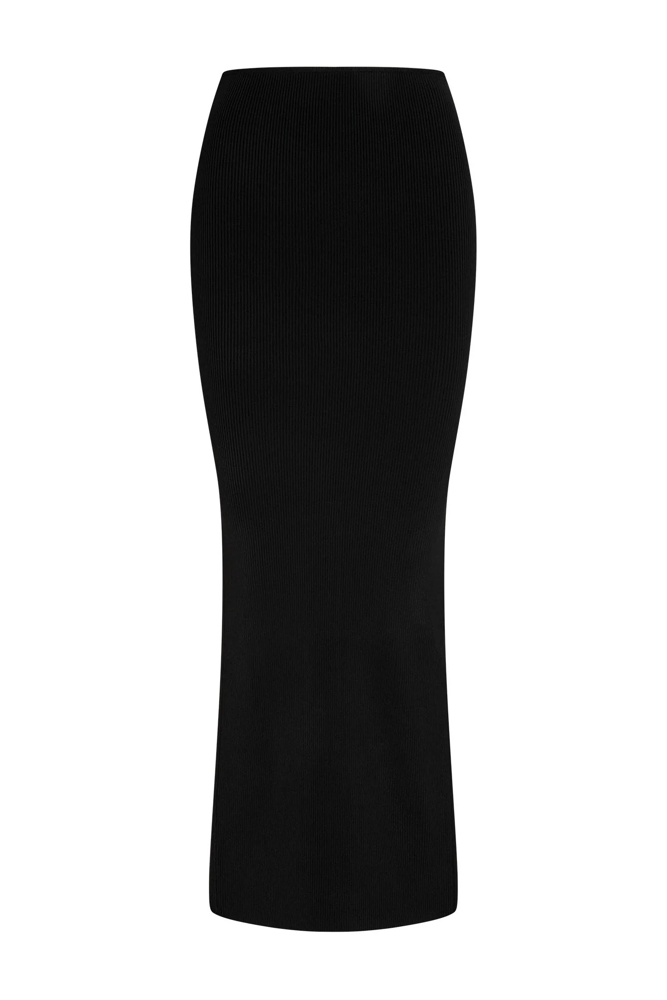 Fontelina Skirt - Black Knit Rib | Monday Swimwear