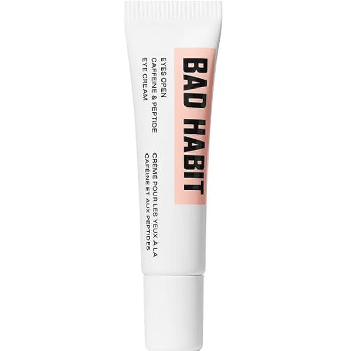 BHS, Bad Habit Eyes Open Caffeine & Peptide Eye Cream 0.5 Oz! Formulated With And Peptide! Reduce... | Amazon (US)